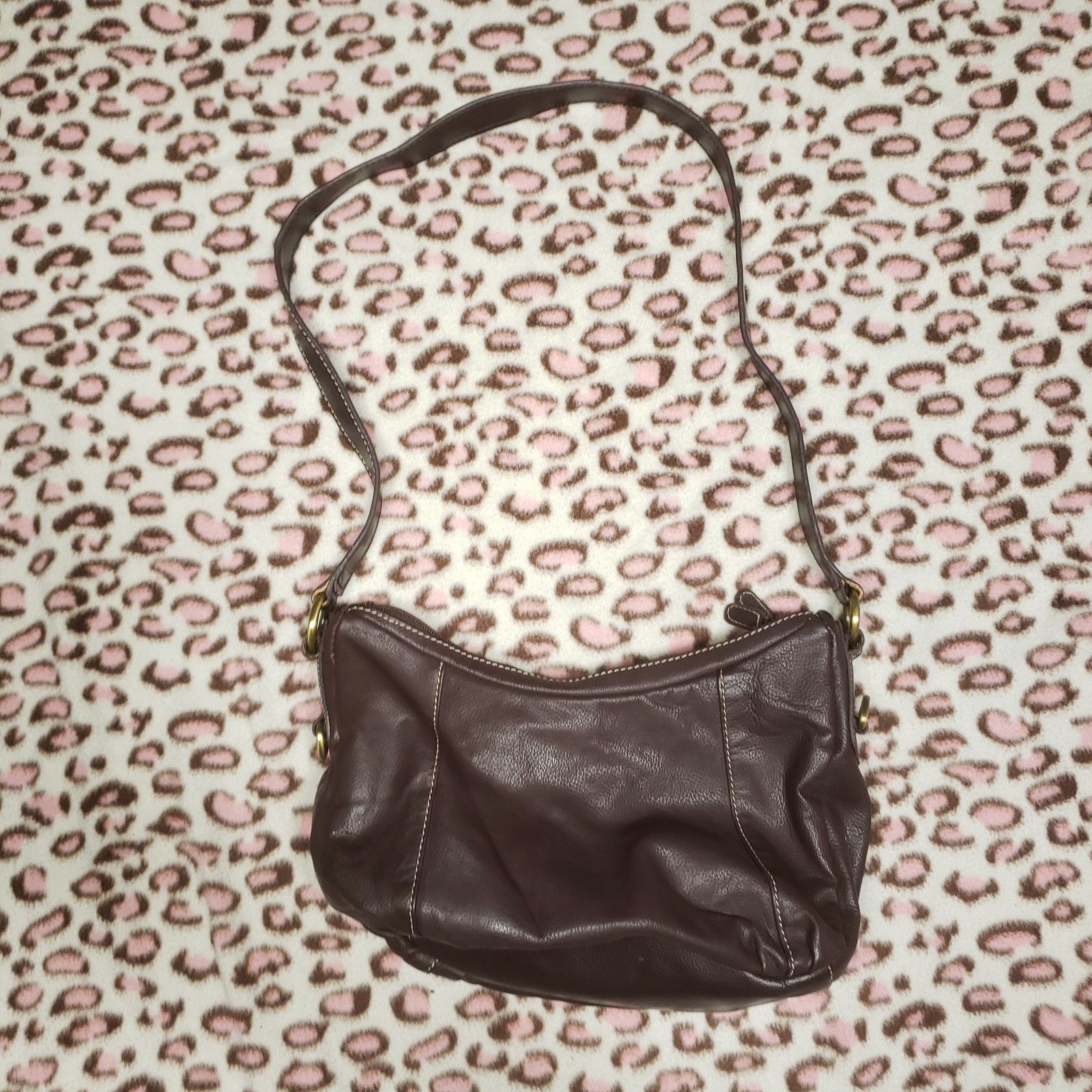 Croft & Barrow Vintage Croft & Barrow leather sling hand shoulder bag Size ONE SIZE - 9 Thumbnail