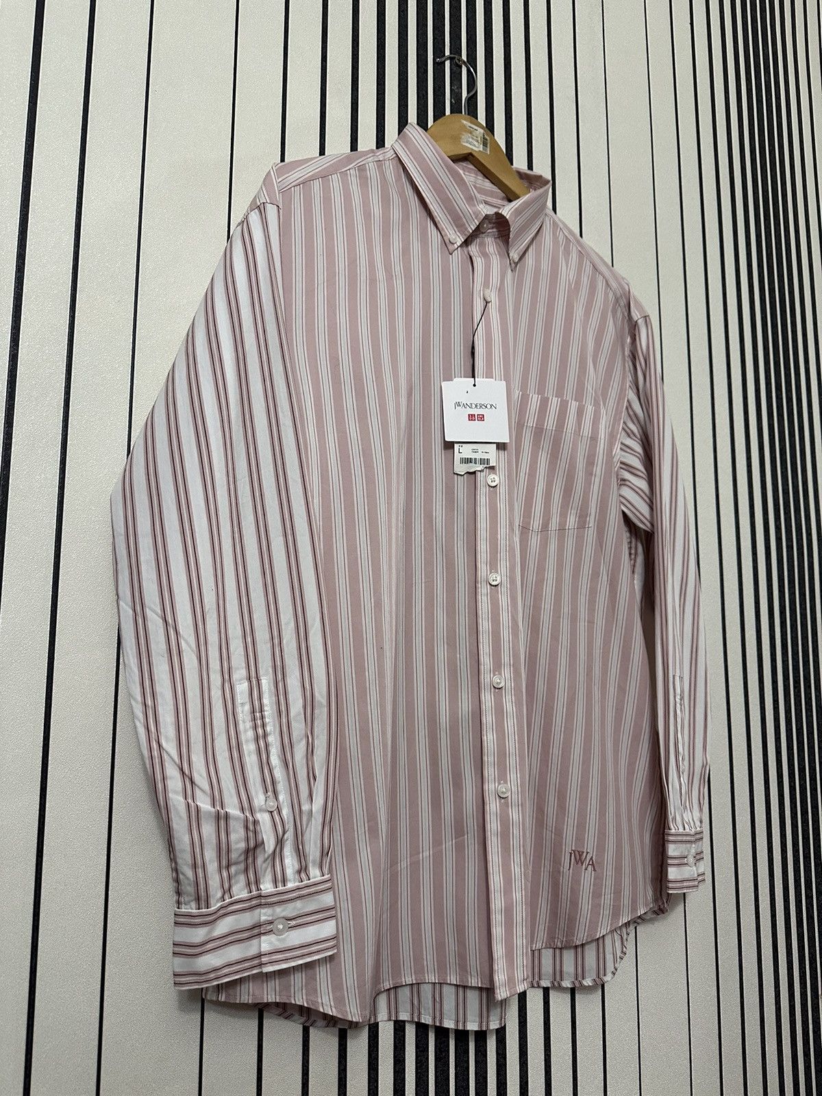 JW Anderson × Uniqlo 🌸Uniqlo by JW Anderson Beautiful Striped Classic Shirt Size US L / EU 52-54 / 3 - 3 Thumbnail