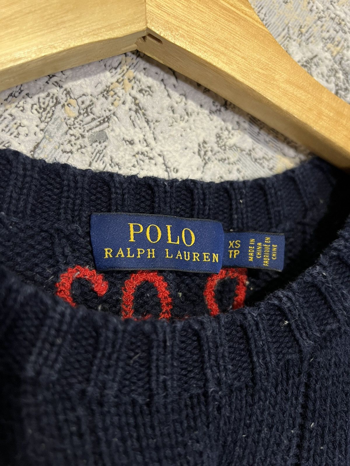 Ralph Lauren Polo Ralph Lauren Knit Sweater Big Logo Hype Y2K Size XS / US 0-2 / IT 36-38 - 3 Thumbnail