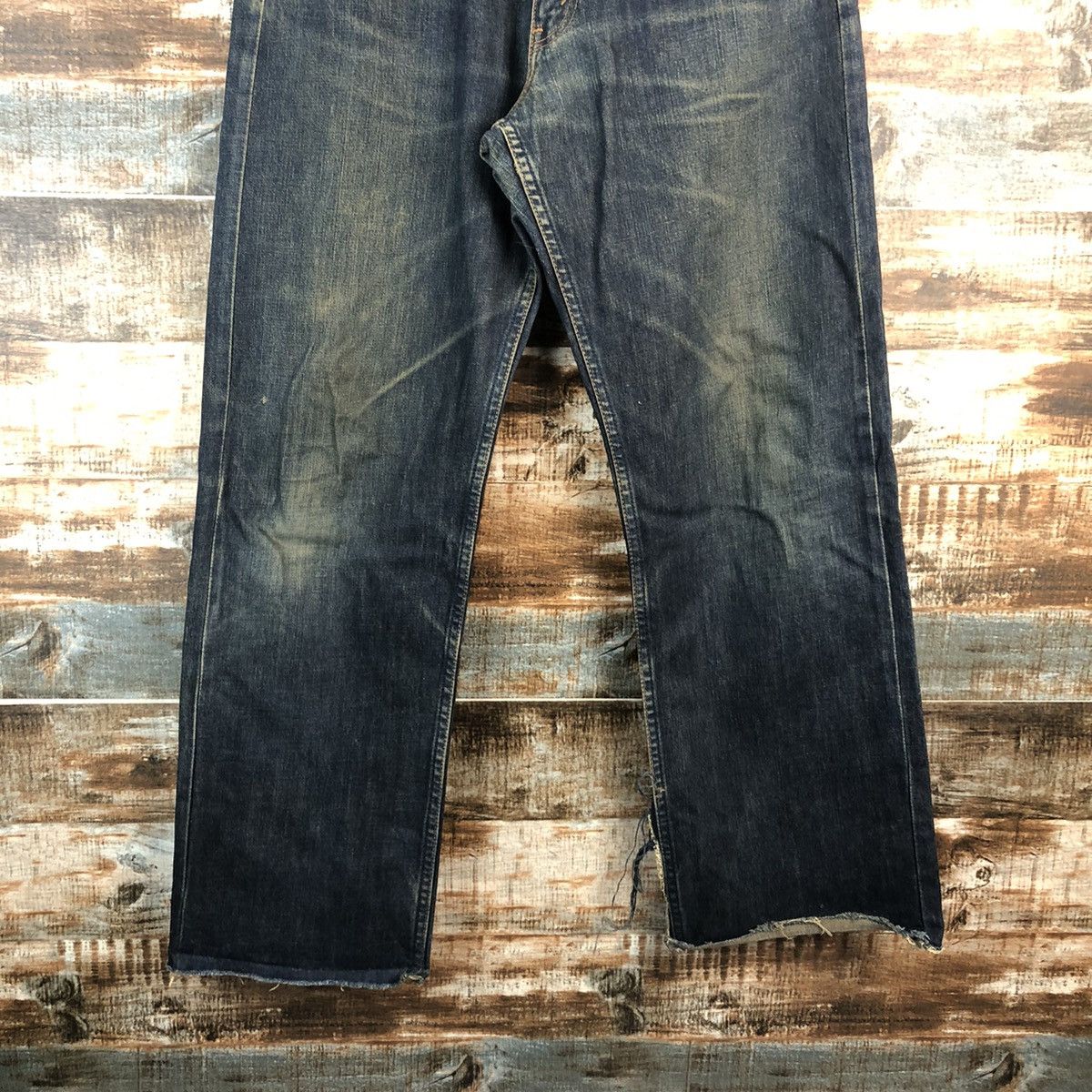 Levi's Levis 503 Blue selvedge vintage Denim Pants #A2617 Size US 33 - 3 Thumbnail