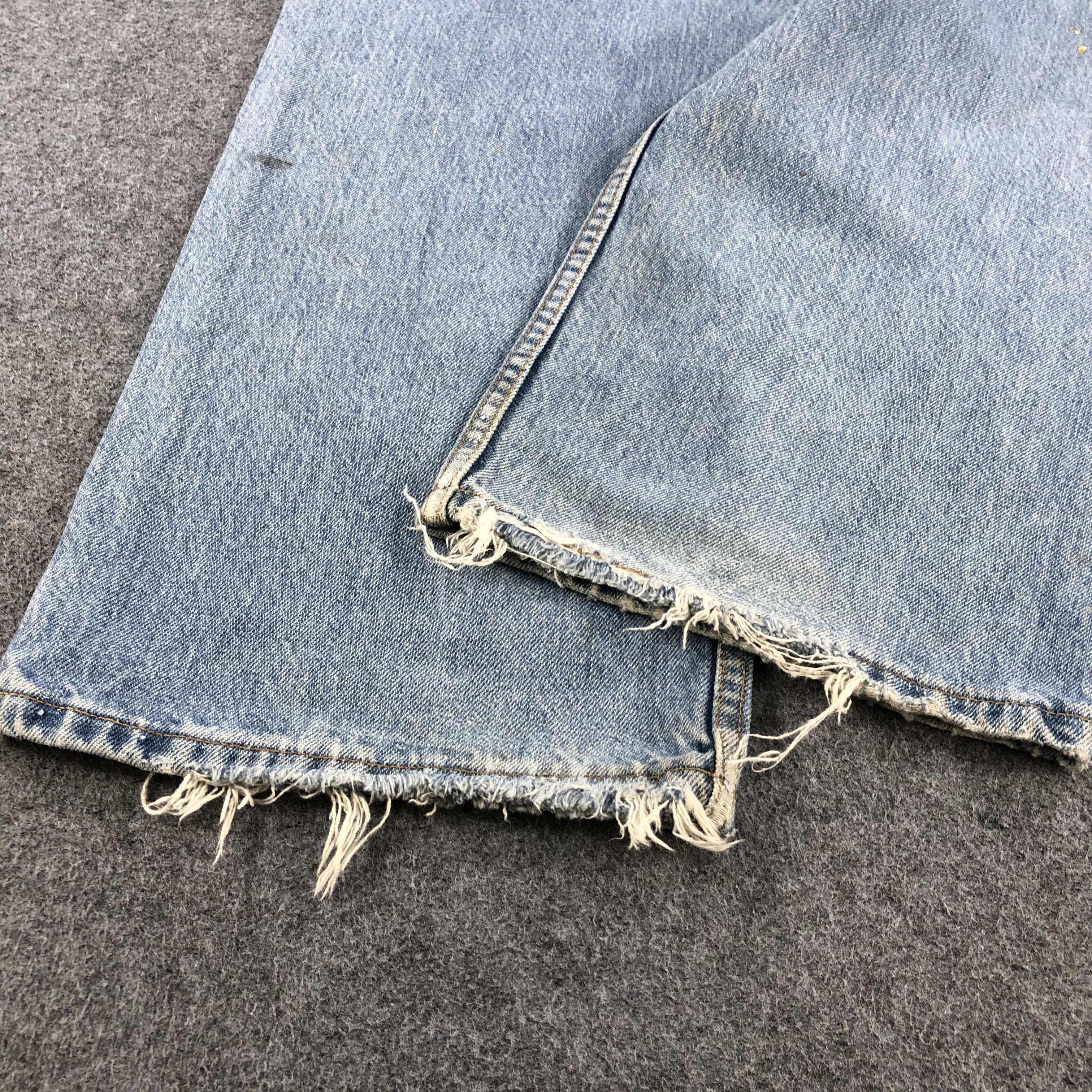 Levi's Vintage Levis Jeans Lot 565 Stone Washed Denim-J1049 Size US 37 - 6 Thumbnail