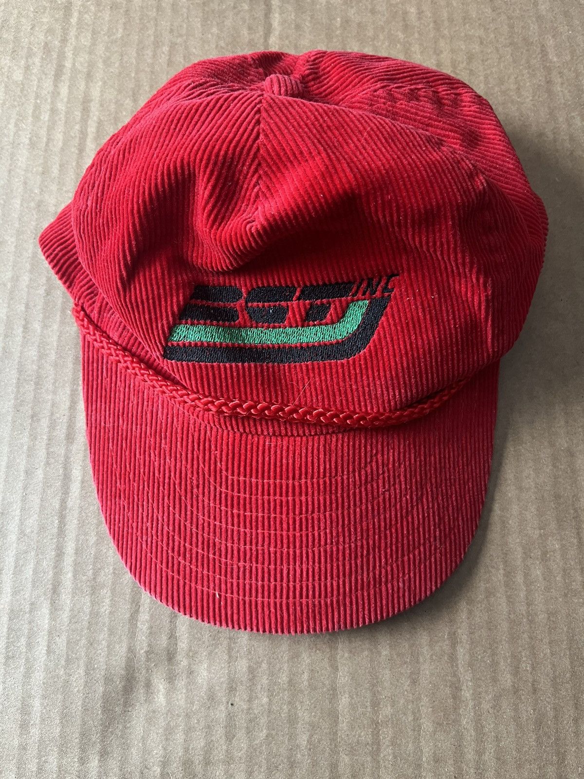 Vintage Vintage red corduroy BCT inc hat Size ONE SIZE - 1 Thumbnail