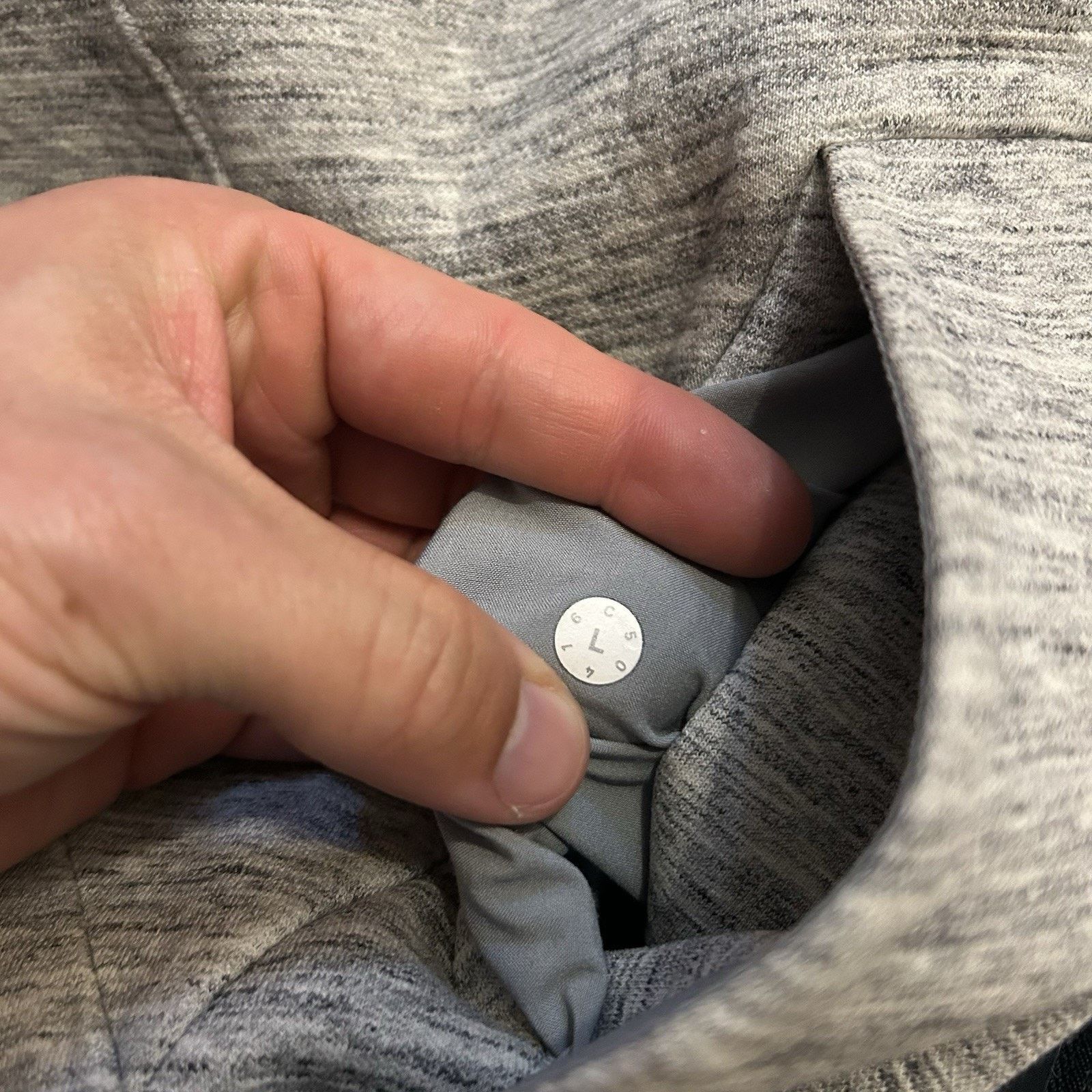 Lululemon Stratum 2 Way Full Zip Athletic Performance Hoodie Large Size US L / EU 52-54 / 3 - 4 Thumbnail