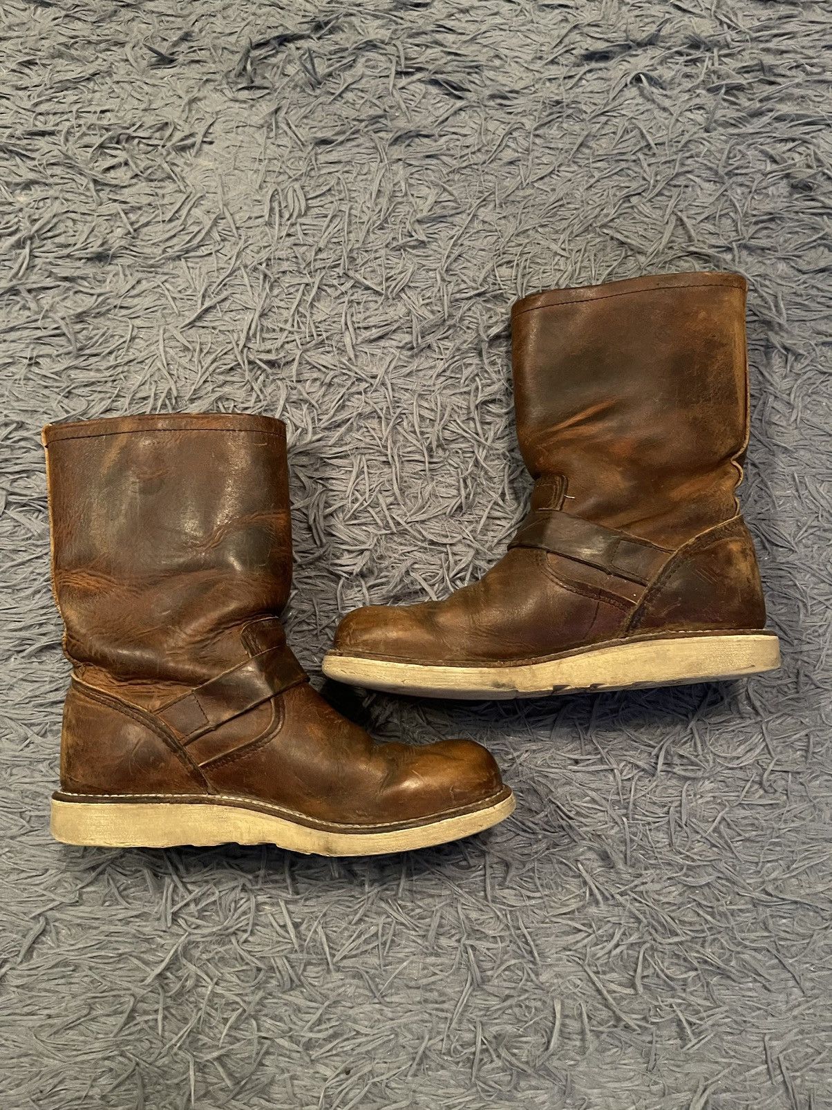 Red Wing 00s vintage real leather engineer boots 2971