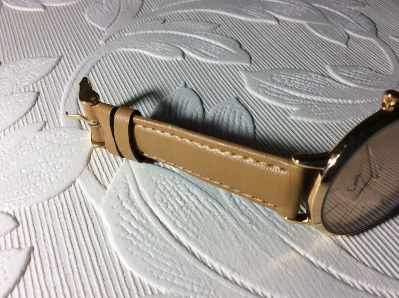 Designer Limit Ladies rose gold dial brown leather strap watch Size ONE SIZE - 8 Thumbnail