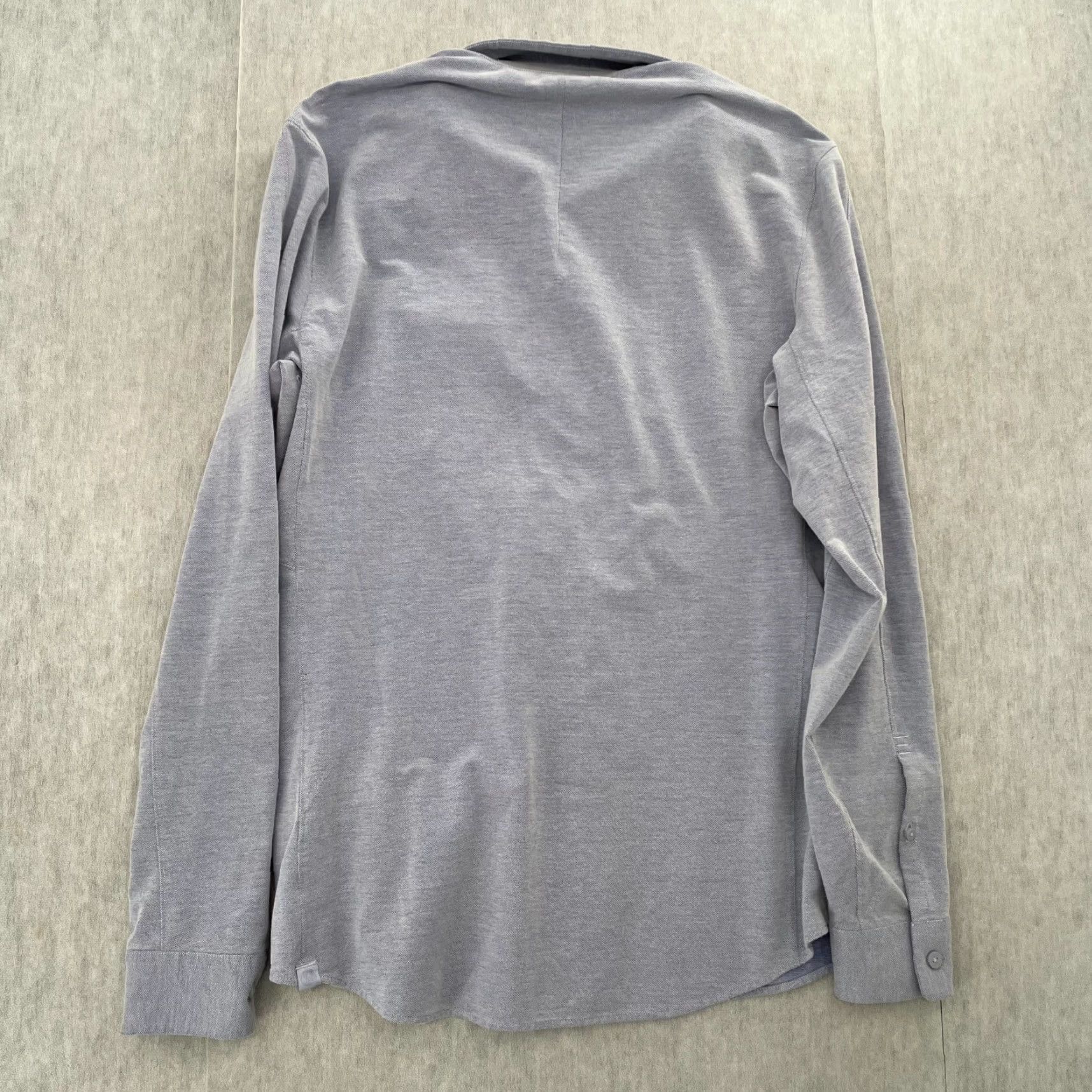 Lululemon Lululemon Men’s Shirt Long Sleeve Button-Up Purple Commission Classic Preowned Casual Business Size US S / EU 44-46 / 1 - 3 Thumbnail