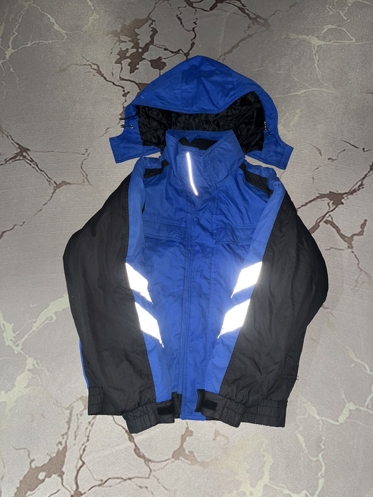 Japanese Brand Andare Schietti Tech Work Jacket Reflective Blue Size US M / EU 48-50 / 2 - 5 Thumbnail