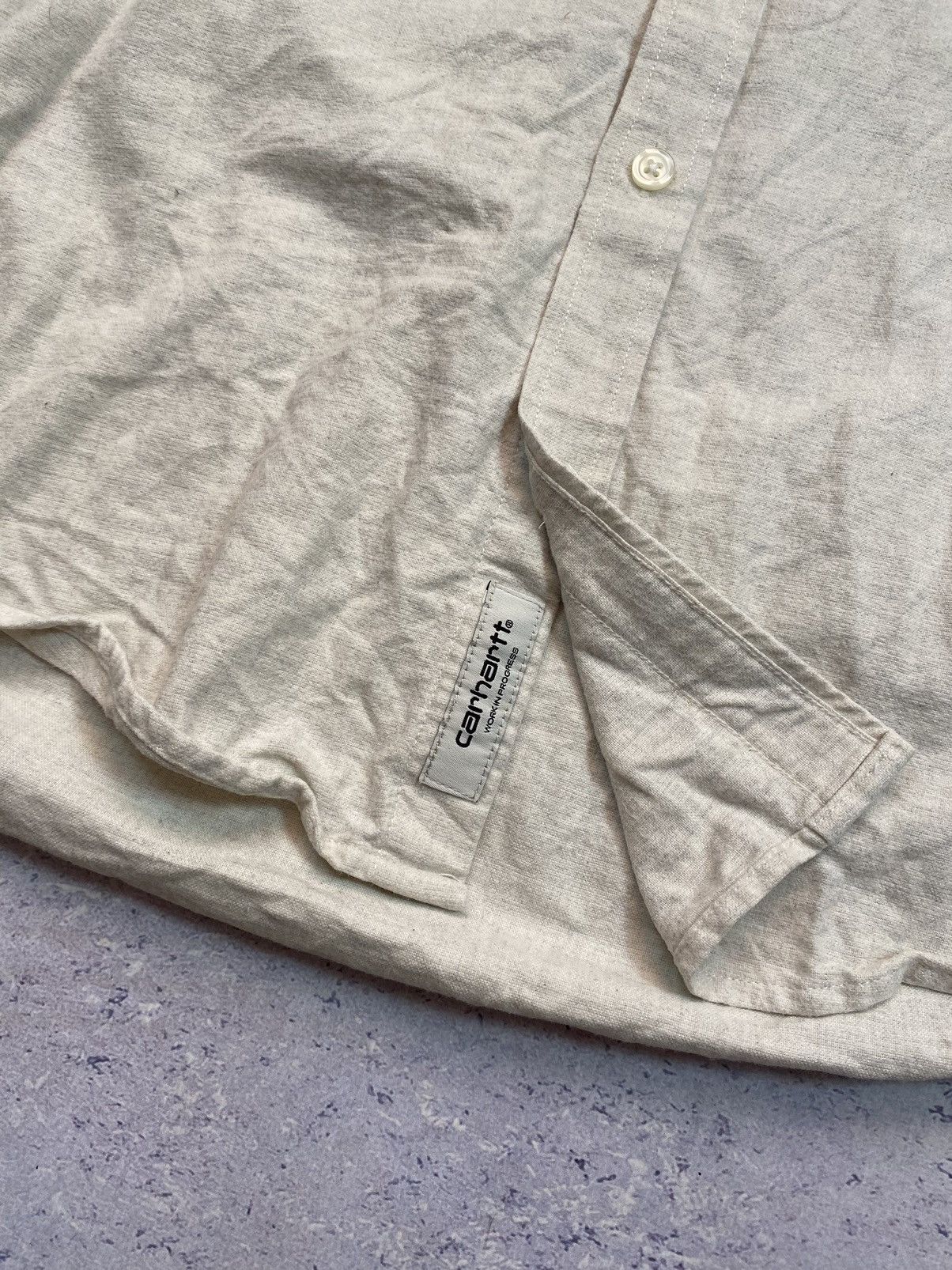 Carhartt × Carhartt Wip Carhartt WIP Men’s Grey Shirt Size Large Size US L / EU 52-54 / 3 - 6 Thumbnail
