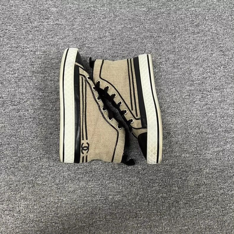 Chanel Chanel Double C Canvas Sneakers Size 37.5 -2505 Size US 7.5 / EU 40-41 - 6 Thumbnail