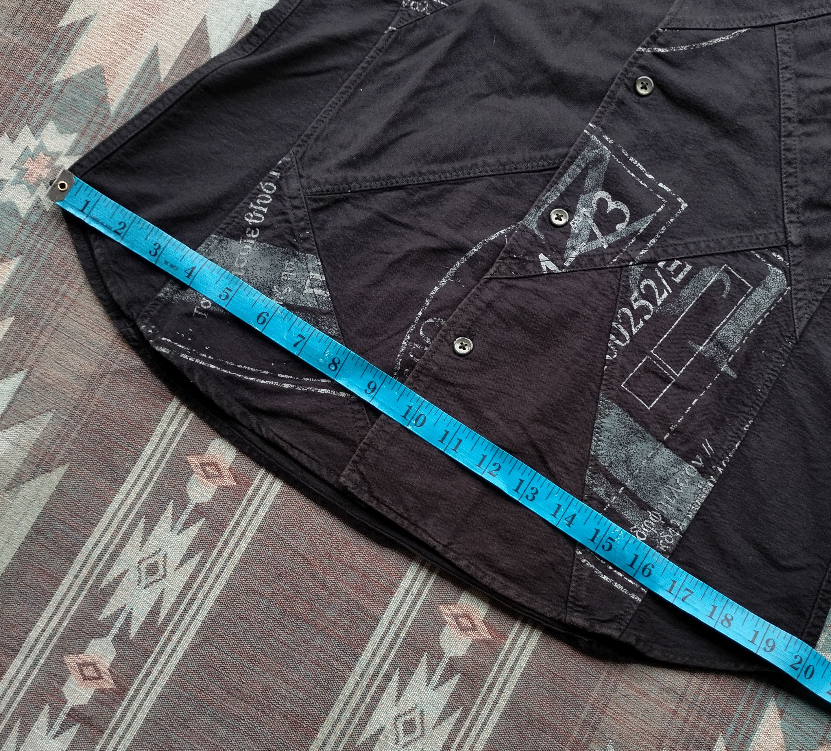 Tornado Mart NCFM panelled ss shirt Size S / US 4 / IT 40 - 13 Thumbnail