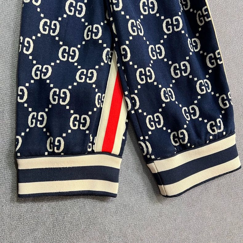 Gucci Gucci Size L Red and blue full print double G logo sports Size US 36 / EU 52 - 4 Thumbnail