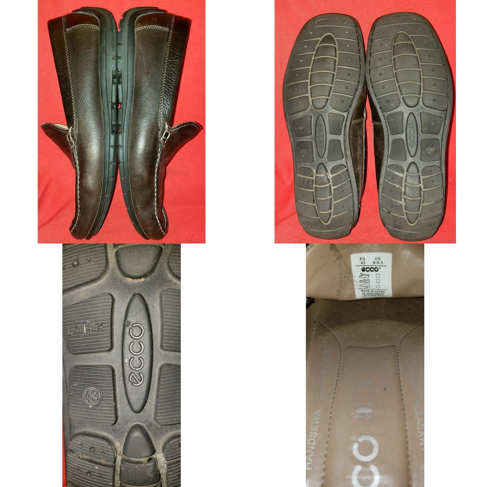 Ecco VINTAGE ECCO Driving Loafers Shirt? Size US 10 / EU 43 - 8 Thumbnail