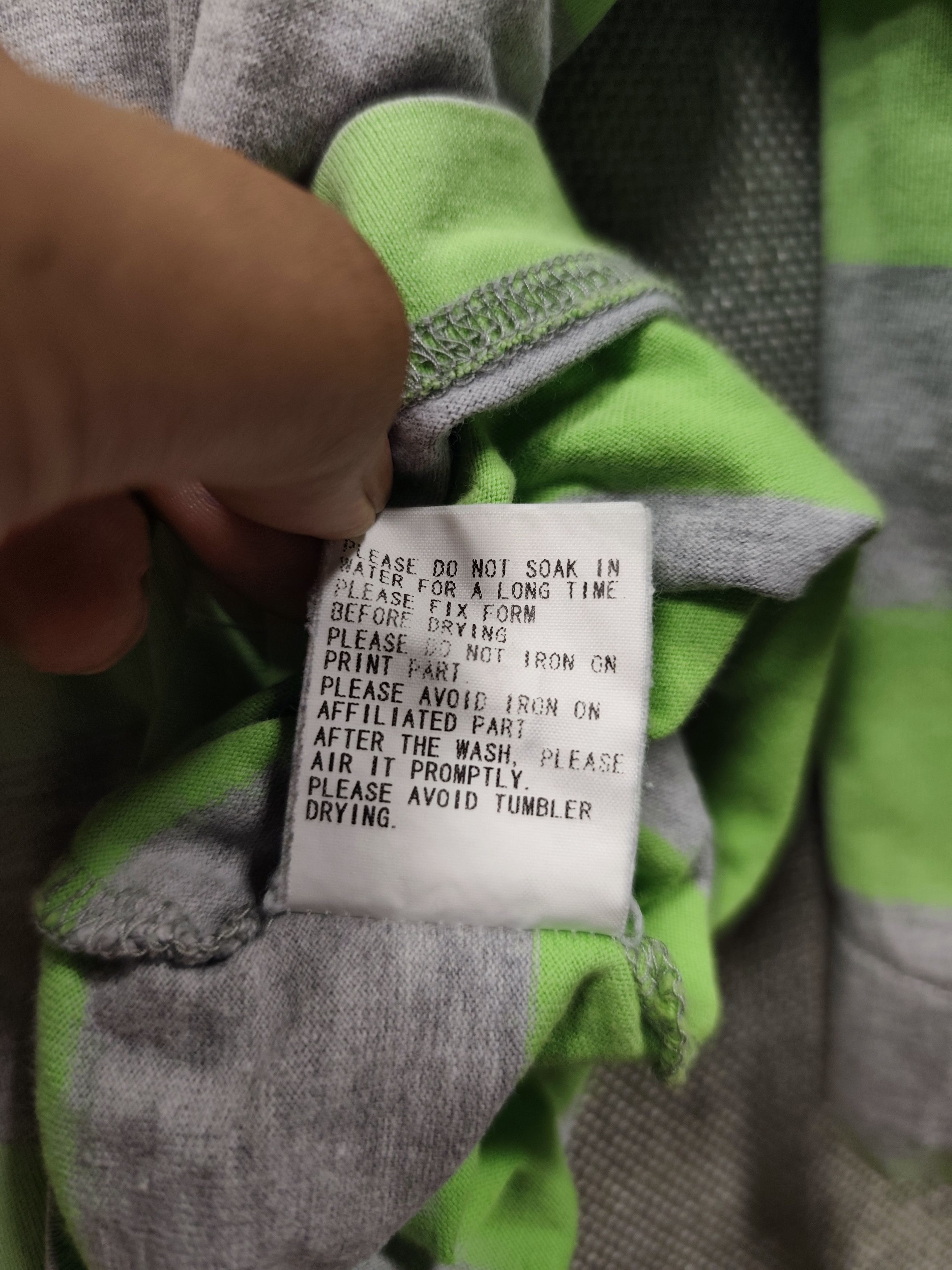 Bape Baby Milo Striped Long Sleeve Shirt Size US M / EU 48-50 / 2 - 8 Thumbnail