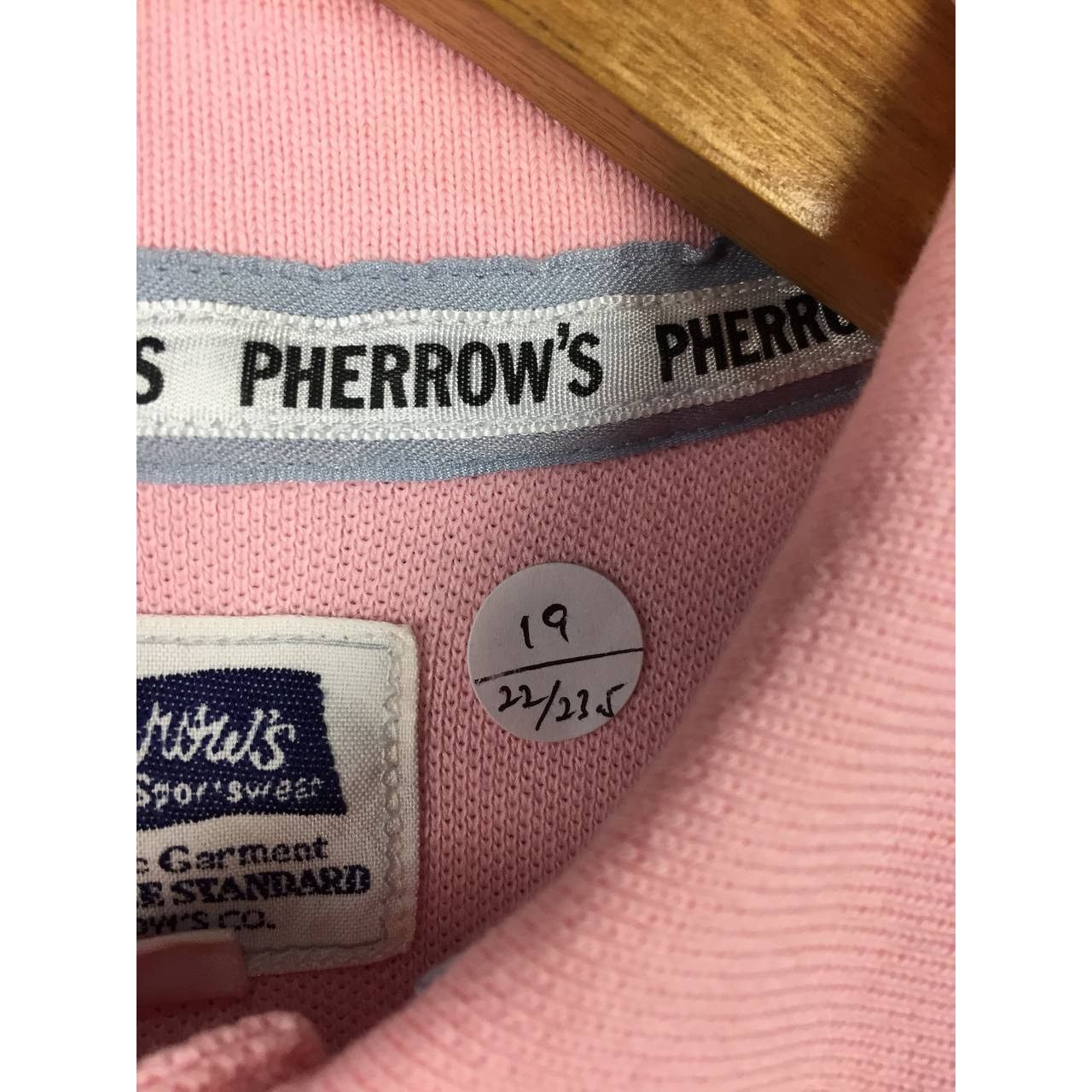 Japanese Brand × Pherrow's Pherrow's Sportswear Authentic Garment Pink Polo Tee Size US S / EU 44-46 / 1 - 11 Thumbnail