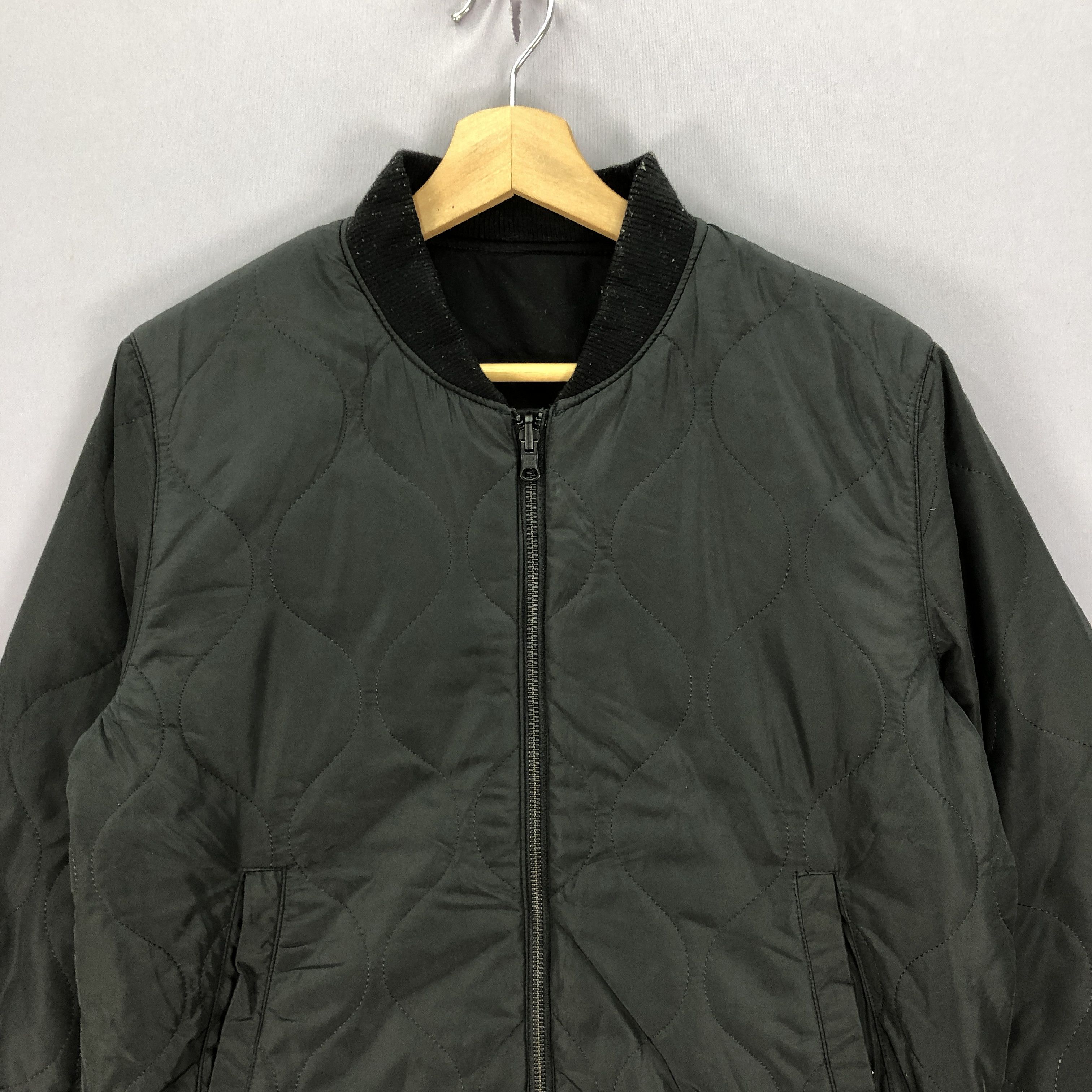 Japanese Brand Vintage Rageblue Reversible Air Force Quilted Bomber Jacket Size US M / EU 48-50 / 2 - 3 Thumbnail