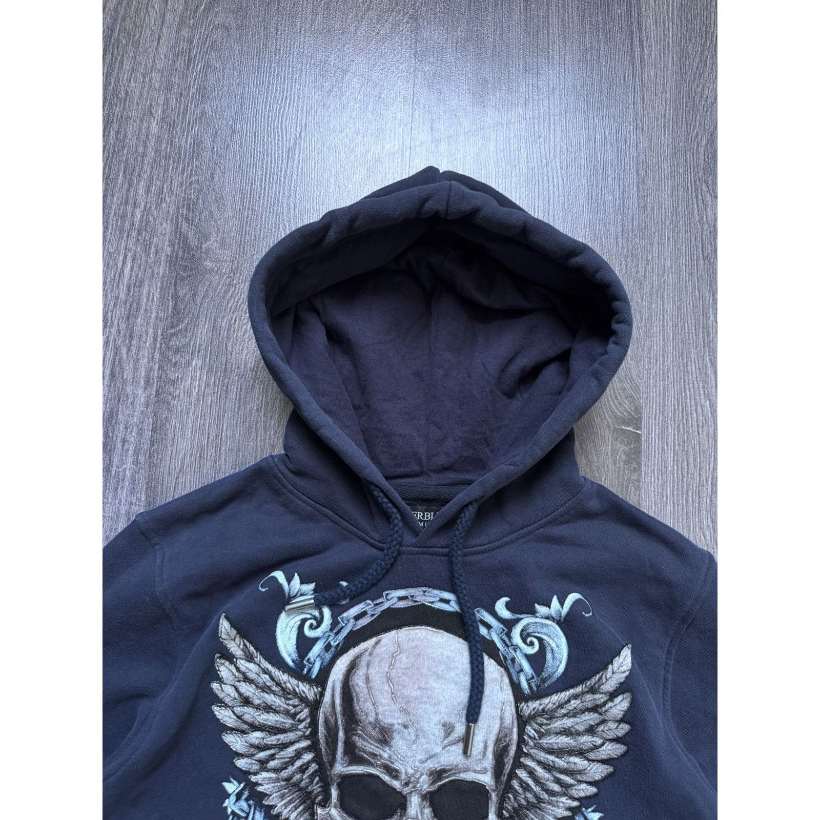 Vintage Vintage Ed Hardy Style Skull Pattern Hoodie Size US M / EU 48-50 / 2 - 5 Thumbnail