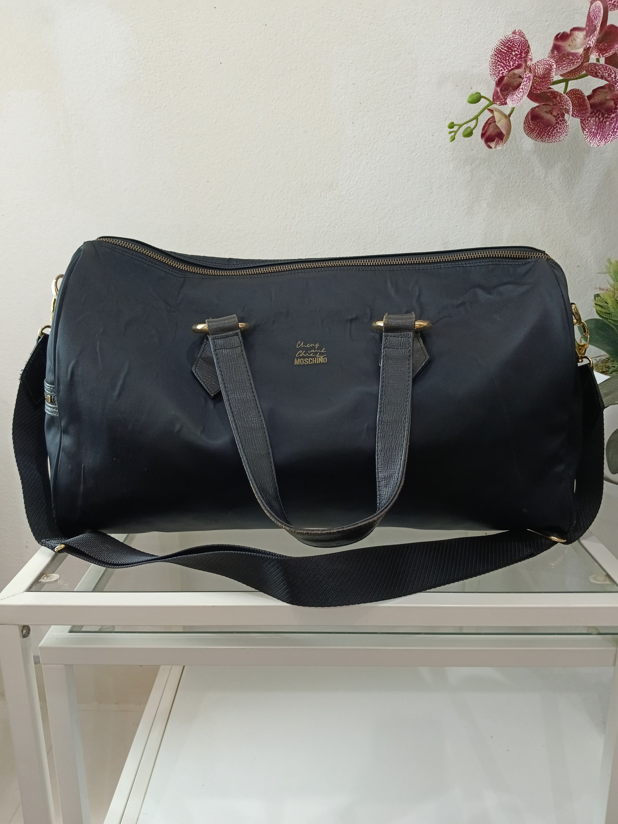Moschino OG🔥GRAIL MOSCHINO TRAVEL BAG Size ONE SIZE - 2 Thumbnail