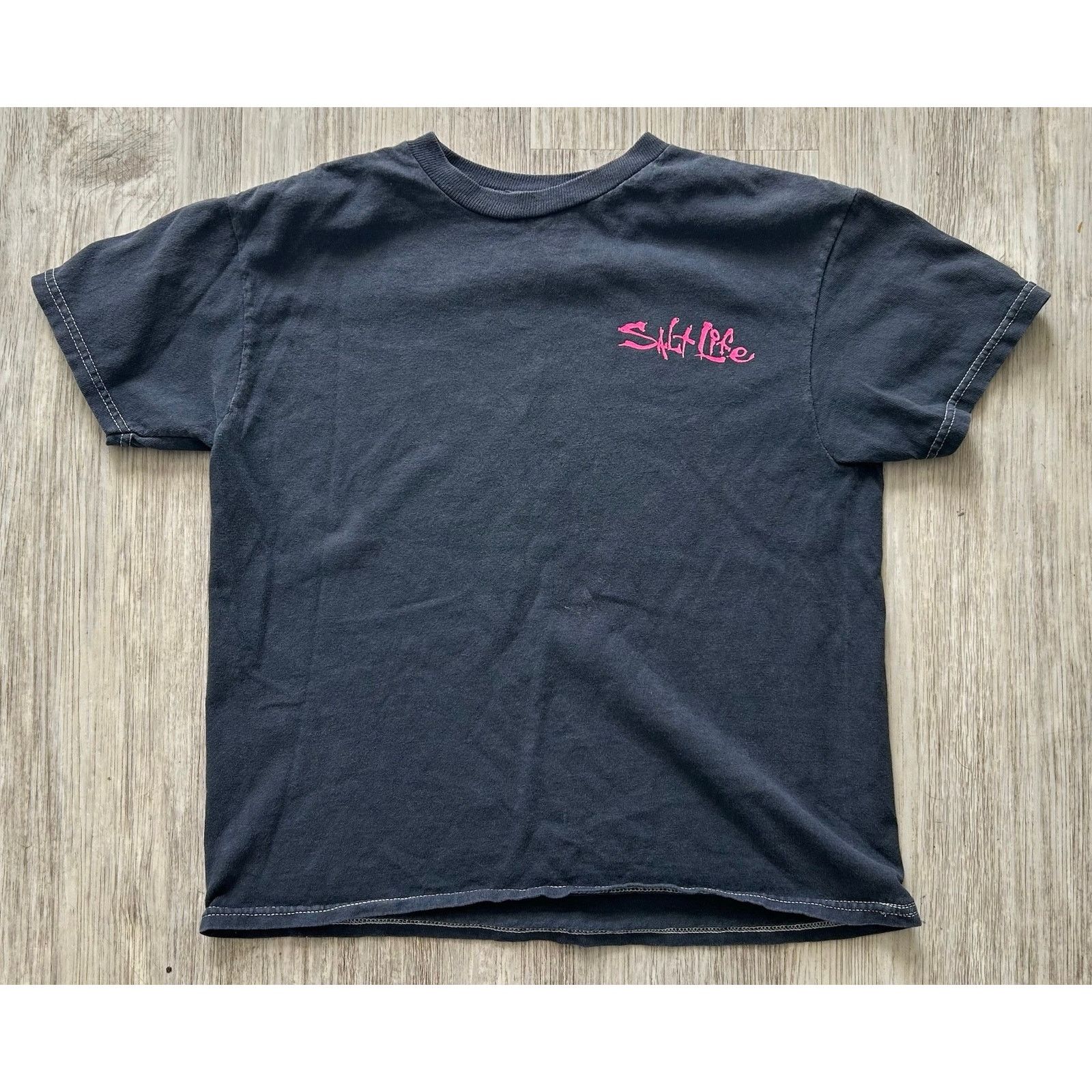 Other Salt Life | Kids Octopus Graphic Short Sleeve Shirt | YS Size S / US 4 / IT 40 - 1 Thumbnail
