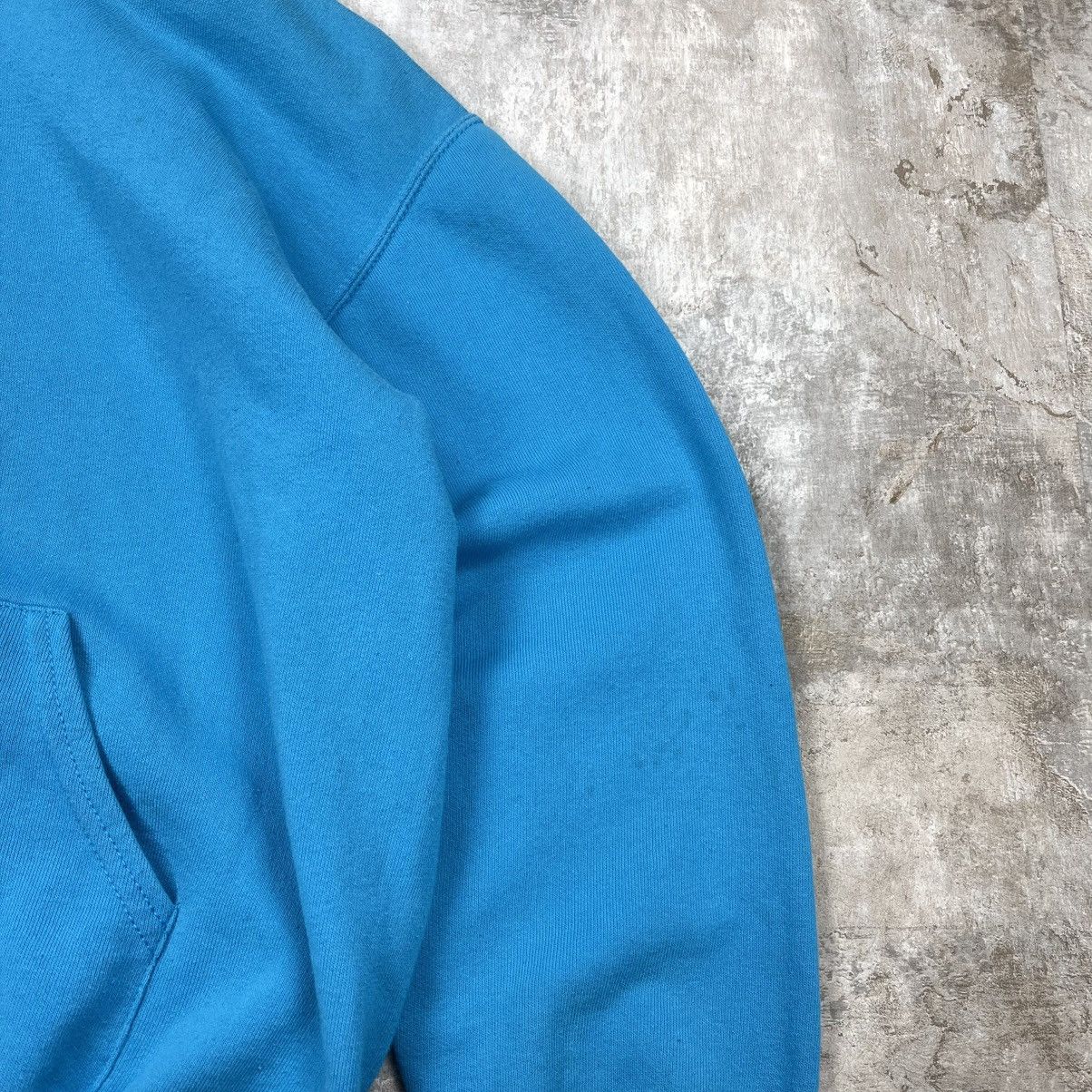 Vintage BASIC BLANK BOXY HOODIE HEAVYWEIGHT BLUE Size US M / EU 48-50 / 2 - 4 Thumbnail