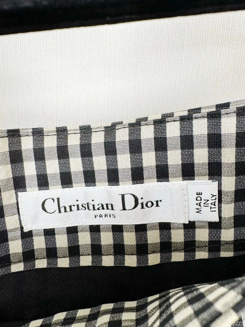 Dior Dior Checkered Shorts in Good Condition-2505 Size 27" / US 4 / IT 40 - 2 Thumbnail