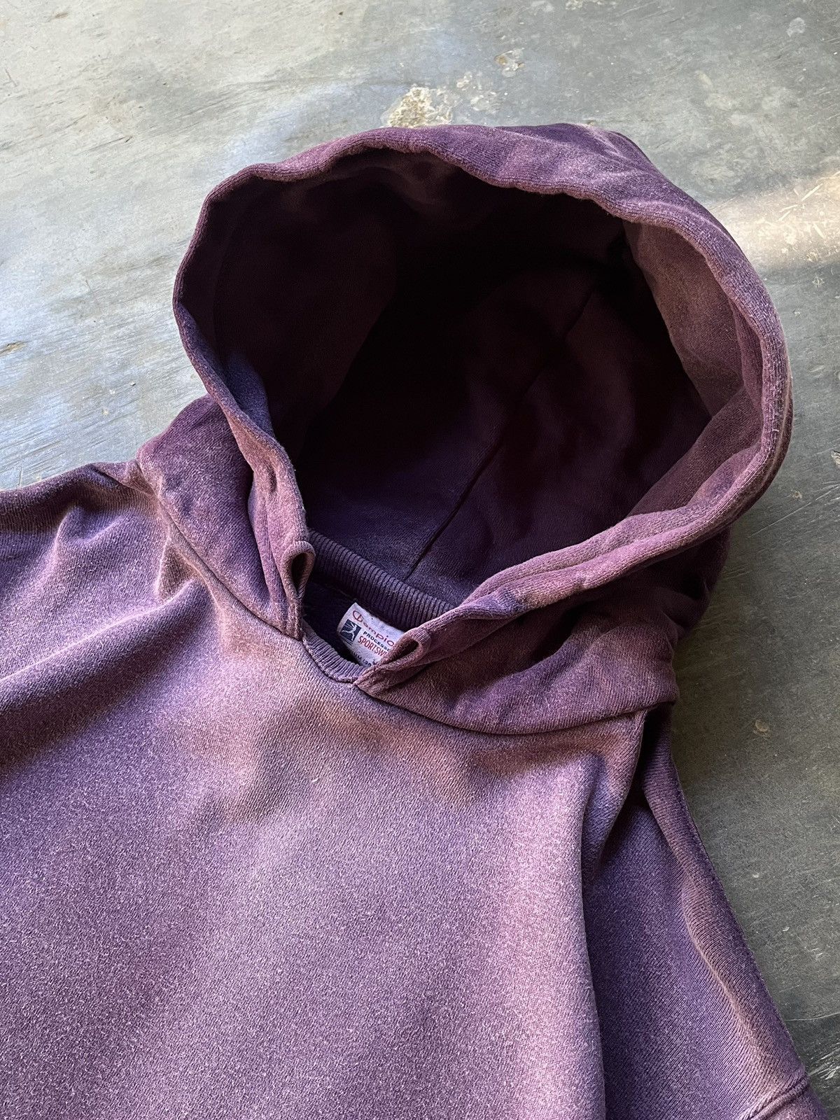 Champion 💀Vintage Champion Sun Faded Hoodie 💀 Size US M / EU 48-50 / 2 - 5 Thumbnail