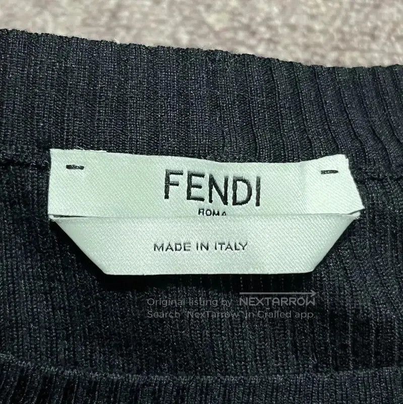 Fendi Fendi Black Floral Silk Blend Short Sleeve T-Shirt . Size M / US 6-8 / IT 42-44 - 4 Thumbnail