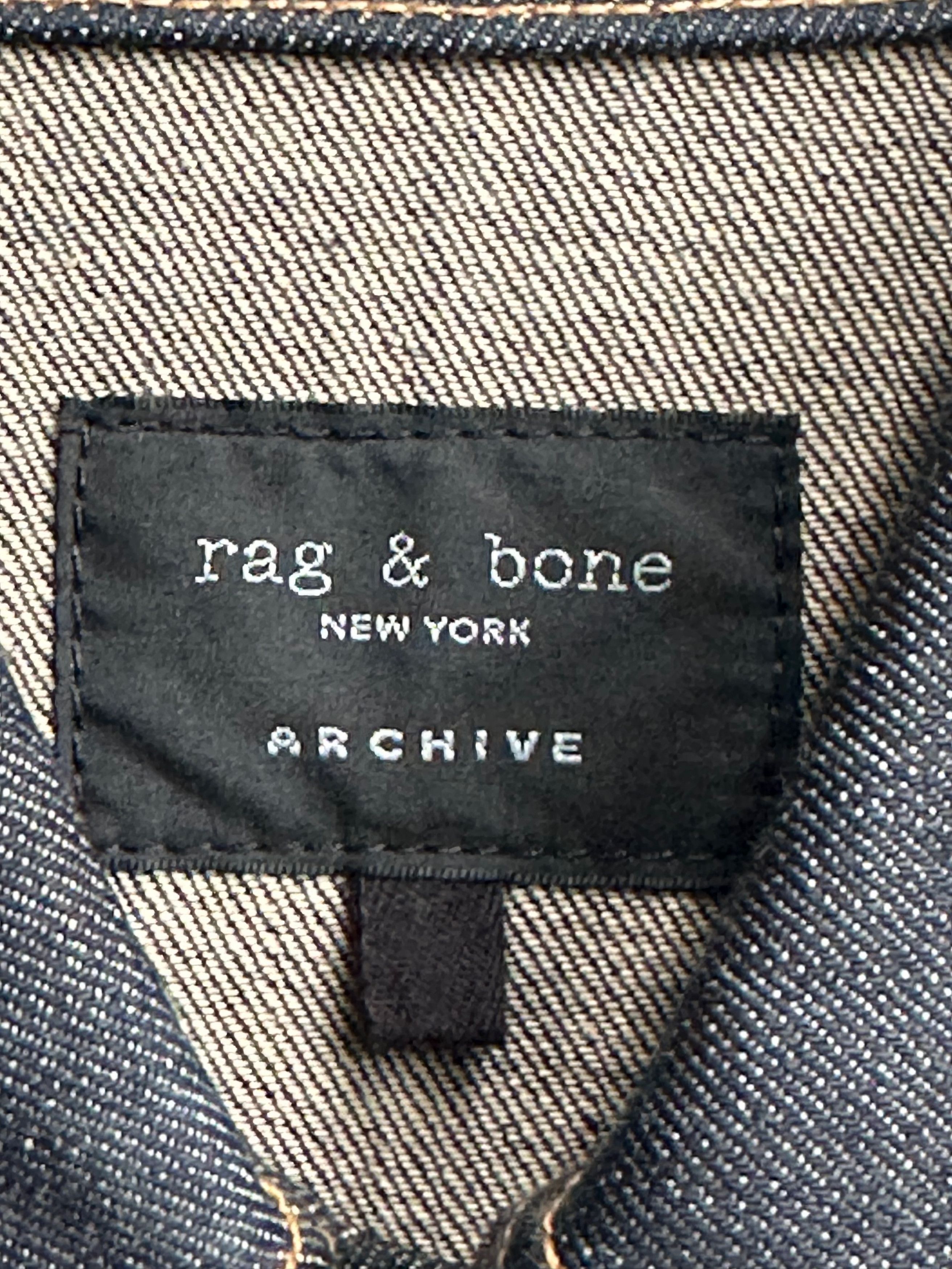 Rag & Bone Rag & Bone Selvedge Denim Jacket - Indigo - XXL (NWOT) Size US XXL / EU 58 / 5 - 3 Thumbnail