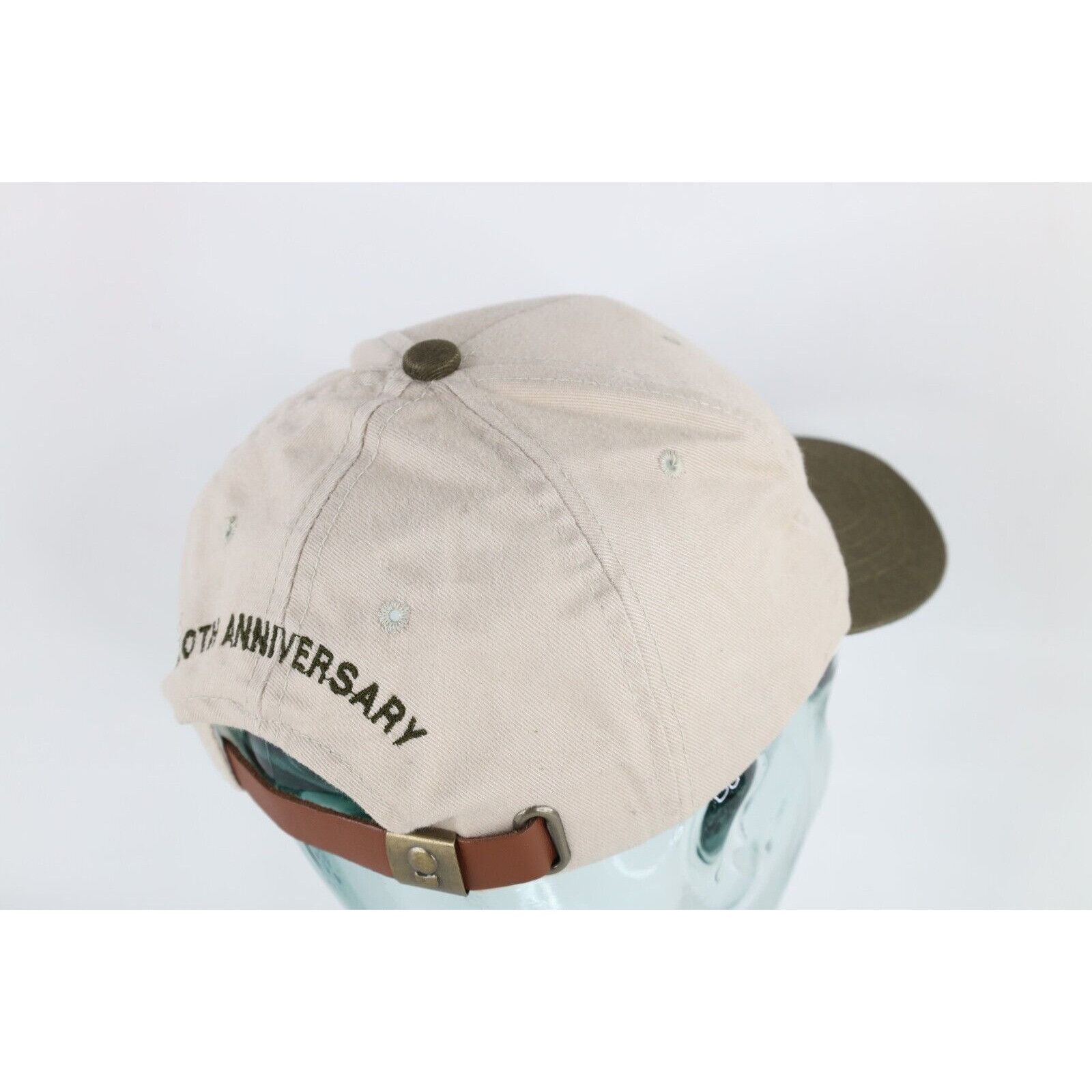 Vintage Vintage 90s Spell Out Waterfall Resort Alaska Fishing Hat Size ONE SIZE - 4 Thumbnail