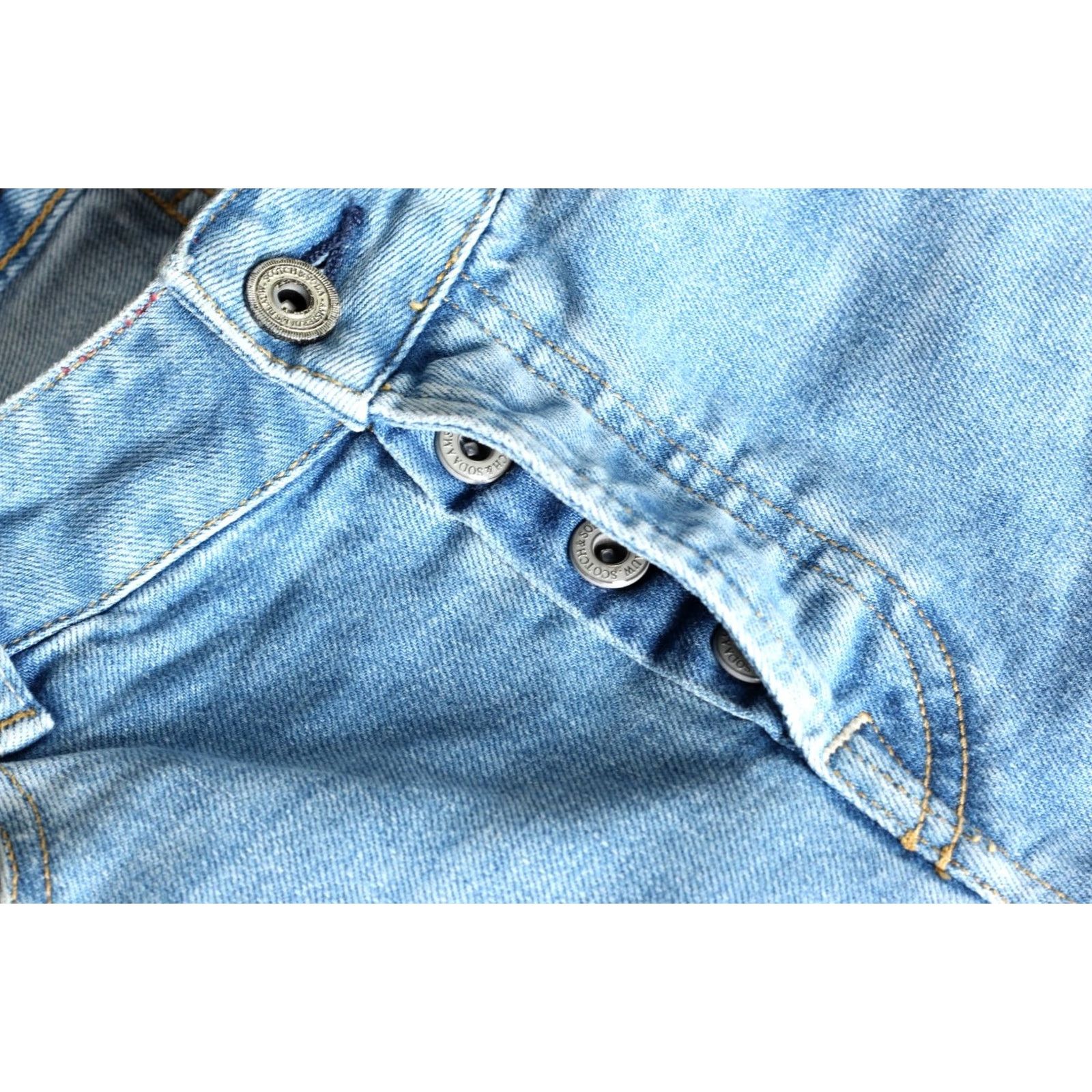 Scotch & Soda SCOTCH & SODA RALSTON Jeans Men Stretch W30 L30 DZ7247 Blue Slim 5-Pocket Denim Size US 30 / EU 46 - 4 Thumbnail