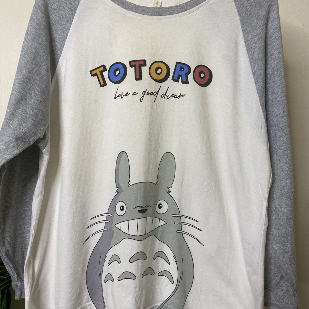 Anime × Japanese Brand × Vintage Vintage Anime My Neighbor Totoro Studio Ghibli LS Tee Size US L / EU 52-54 / 3 - 2 Thumbnail