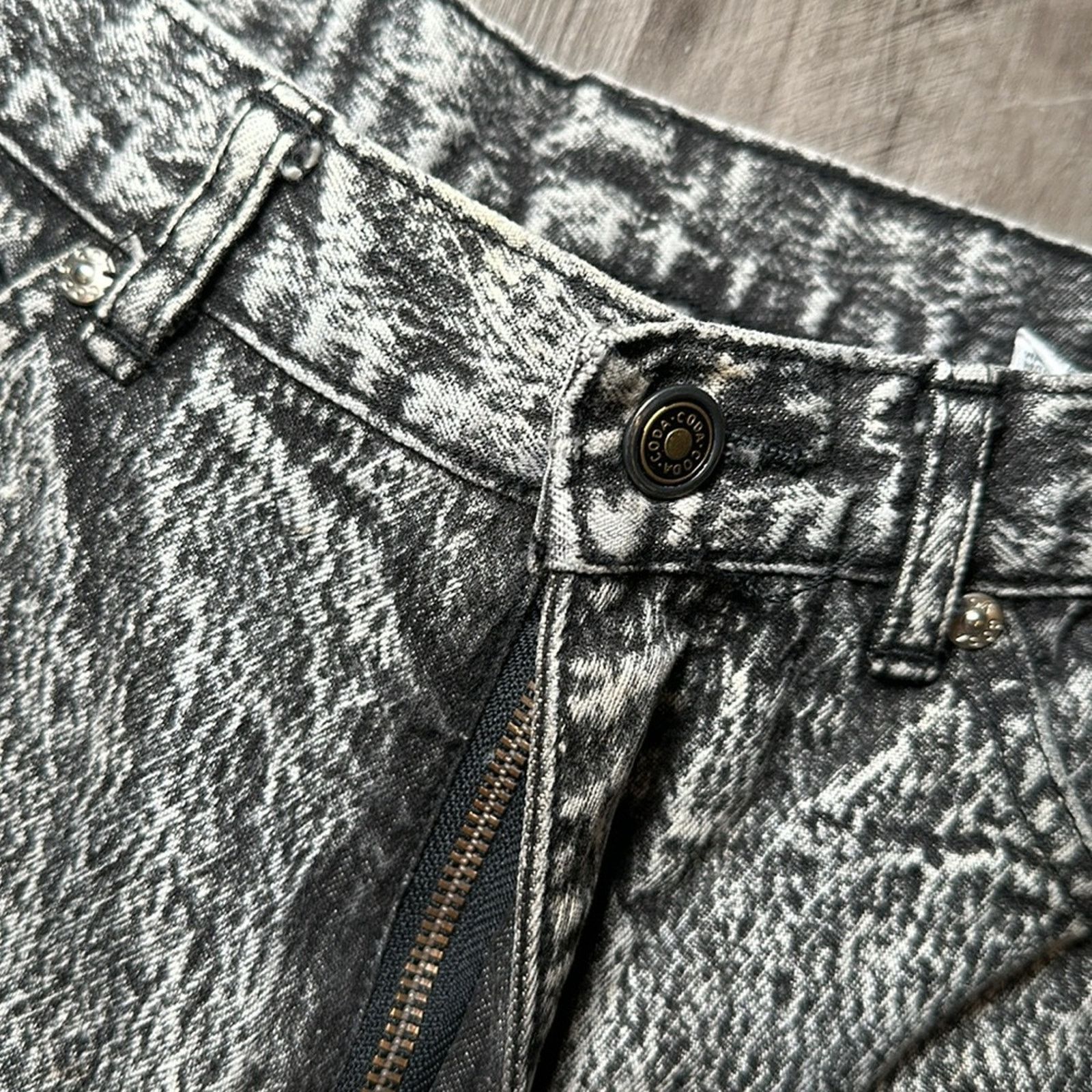 Other Coda Super Black Vintage Tapered Jeans - 29 Size US 29 - 7 Thumbnail