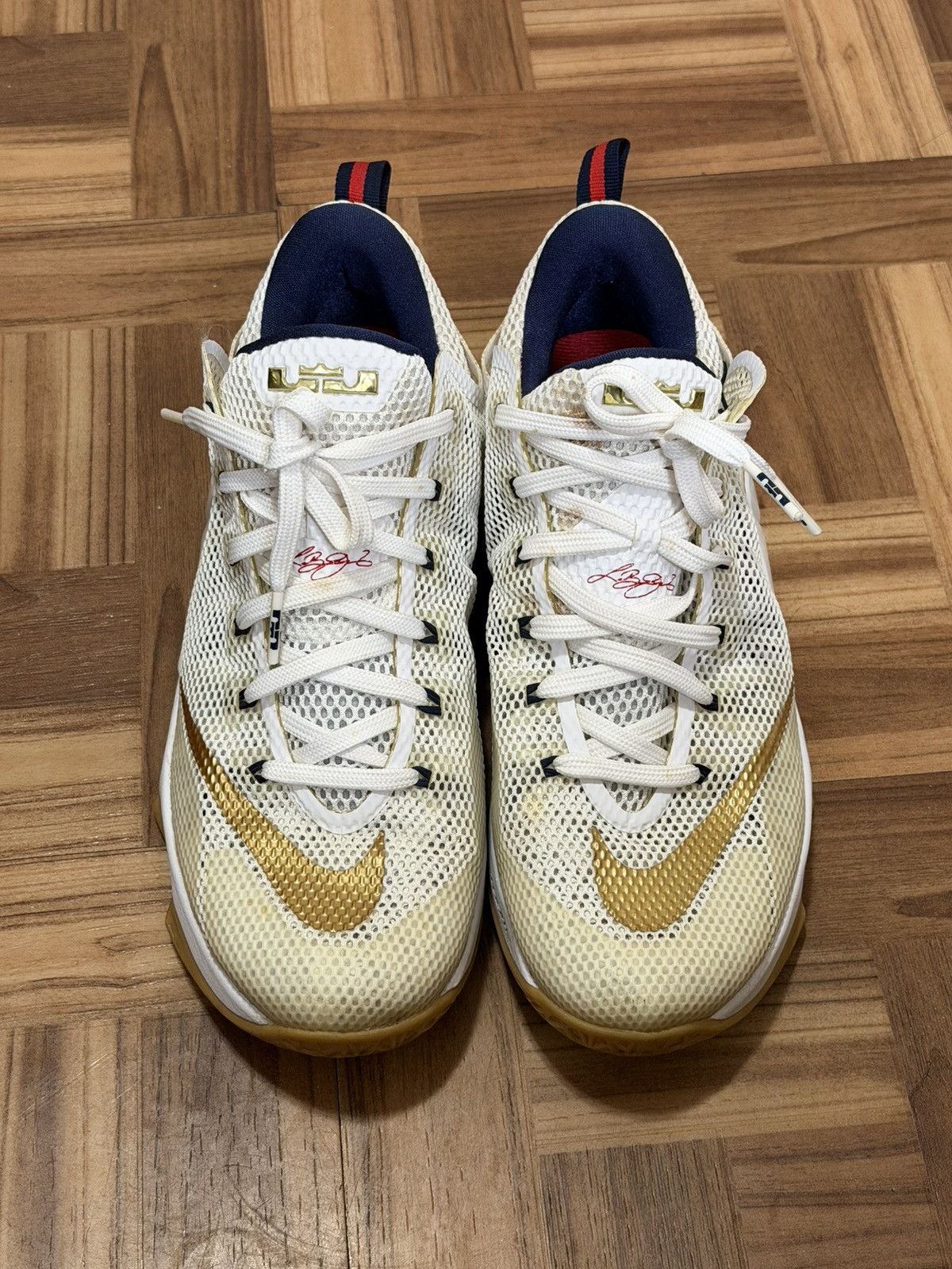 Nike Nike LeBron 12 Low USA Size US 10.5 / EU 43-44 - 3 Thumbnail