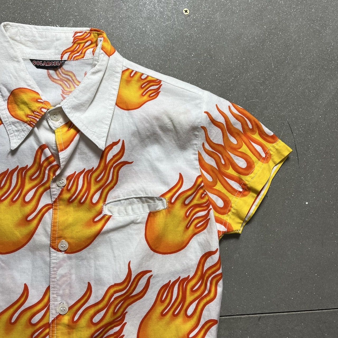 Other Solarcell Brand Flame Graphic Shirt Size M / US 6-8 / IT 42-44 - 5 Thumbnail