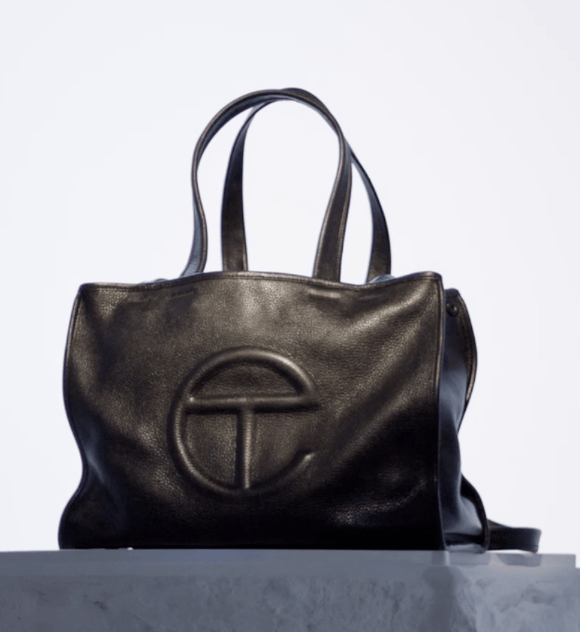 Telfar × Wilsons Leather Medium Carry Bag - Black Size ONE SIZE - 1 Thumbnail