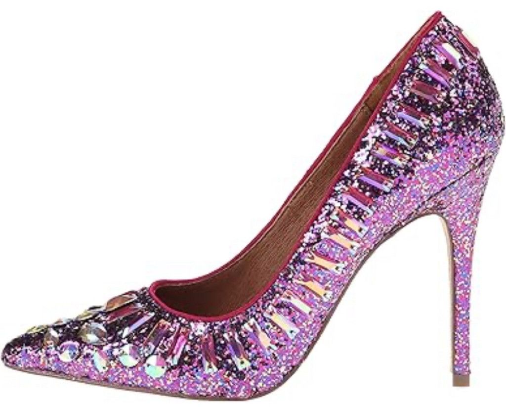 Steve Madden NWOT Steve Madden Galaxxie Jeweled Pump Purple Pink Size 6 Size US 6 / IT 36 - 1 Thumbnail