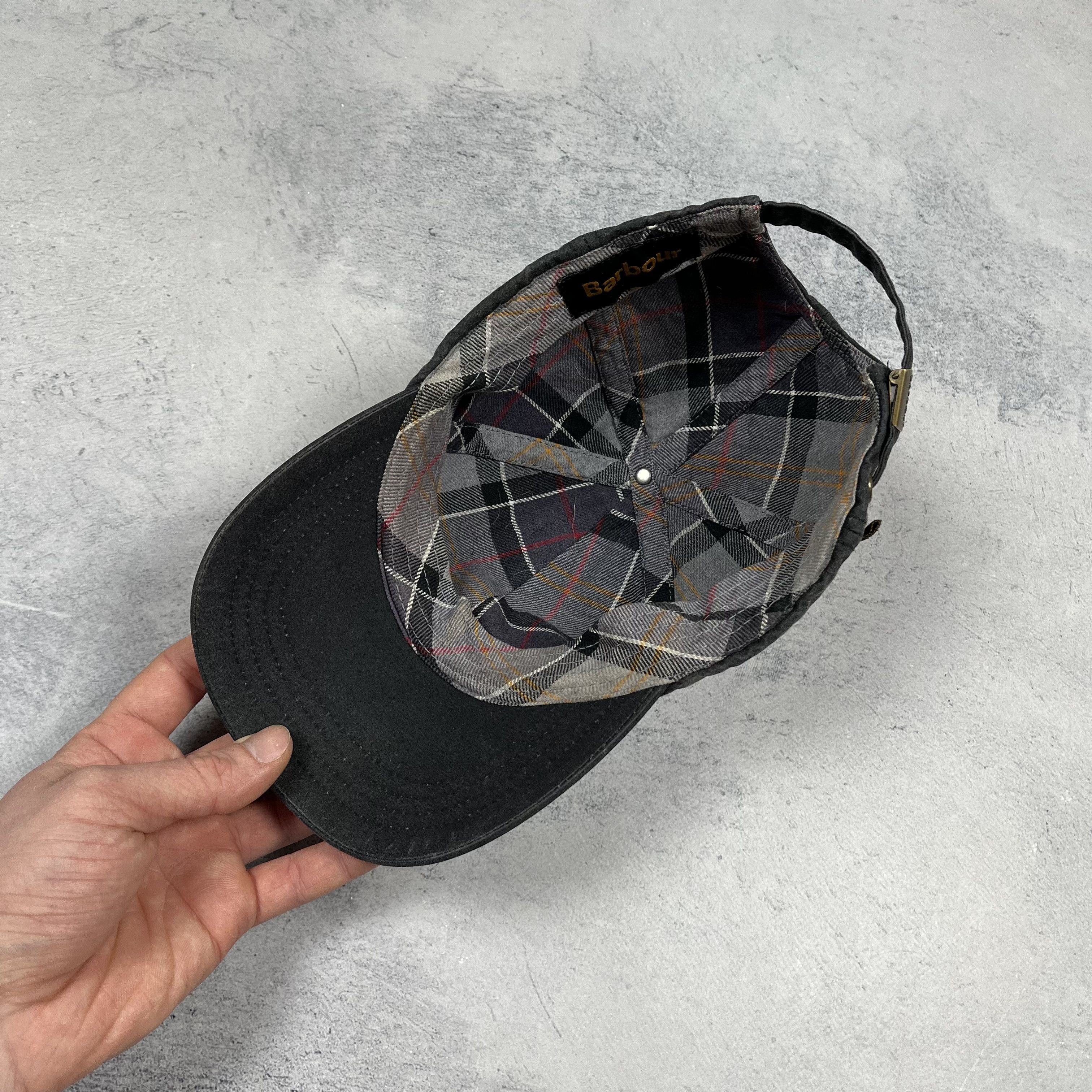 Barbour Barbour Waxed Cotton Baseball Cap Size ONE SIZE - 9 Thumbnail
