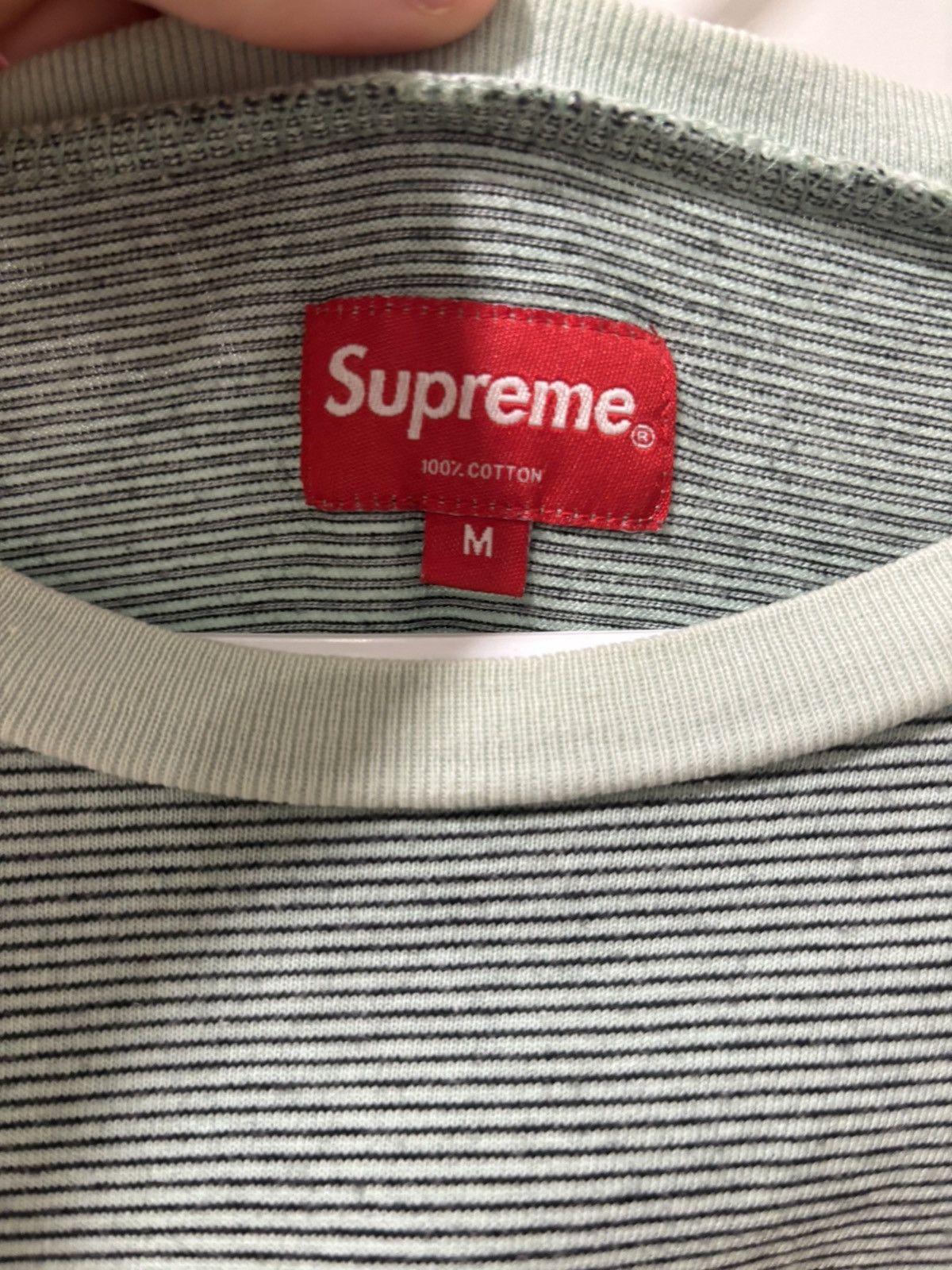 Supreme Supreme Long Sleeve Tee – 2017 Drop – Black Logo Size US M / EU 48-50 / 2 - 3 Thumbnail