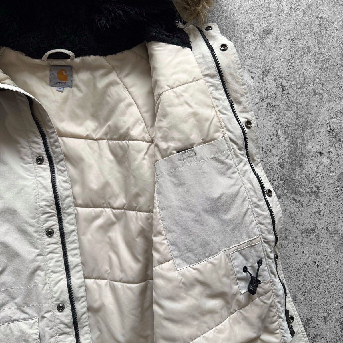 Carhartt Wip Carhartt WIP Anchorage Parka Winter Jacket Hooded Faux Fur Size US S / EU 44-46 / 1 - 6 Thumbnail