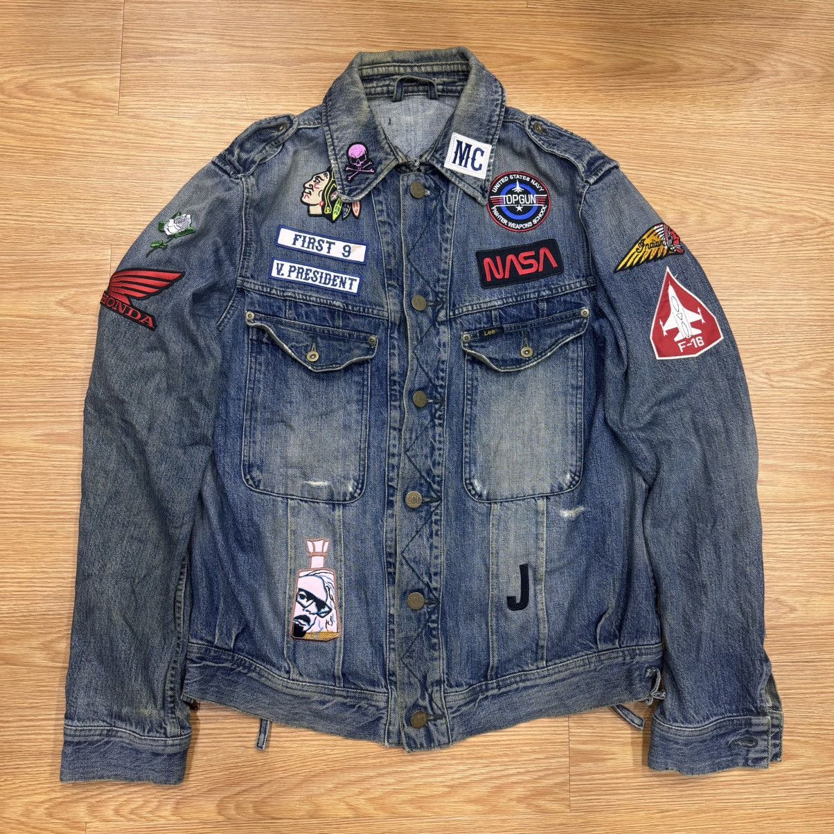 Lee Lee Utility Rider Customs Patches Riding Motorcycle Jacket Size US M / EU 48-50 / 2 - 2 Thumbnail