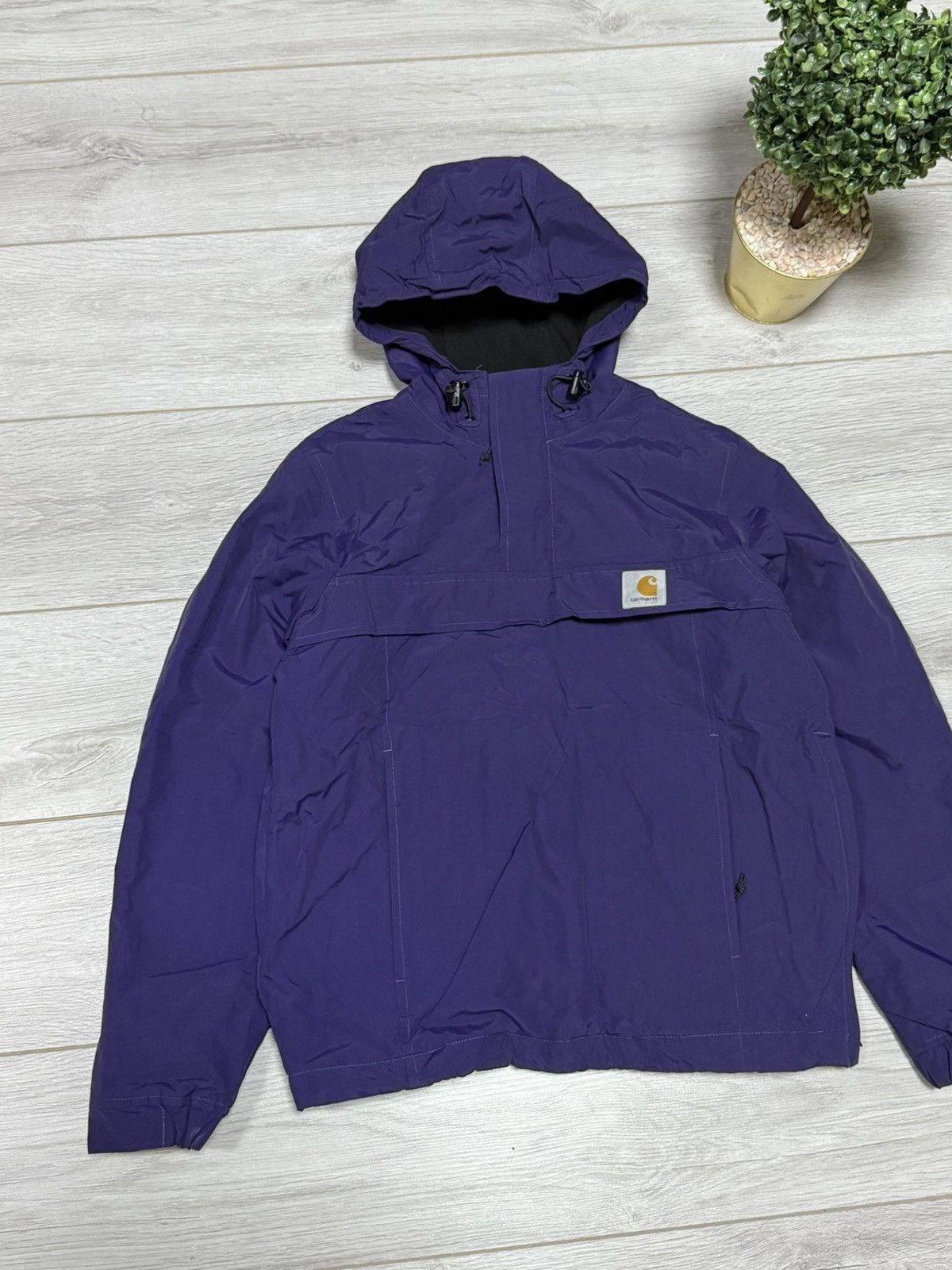 Carhartt Wip Carhartt Nimbus RARE Pullover 1/3 fleece anorak jacket Size US S / EU 44-46 / 1 - 1 Thumbnail