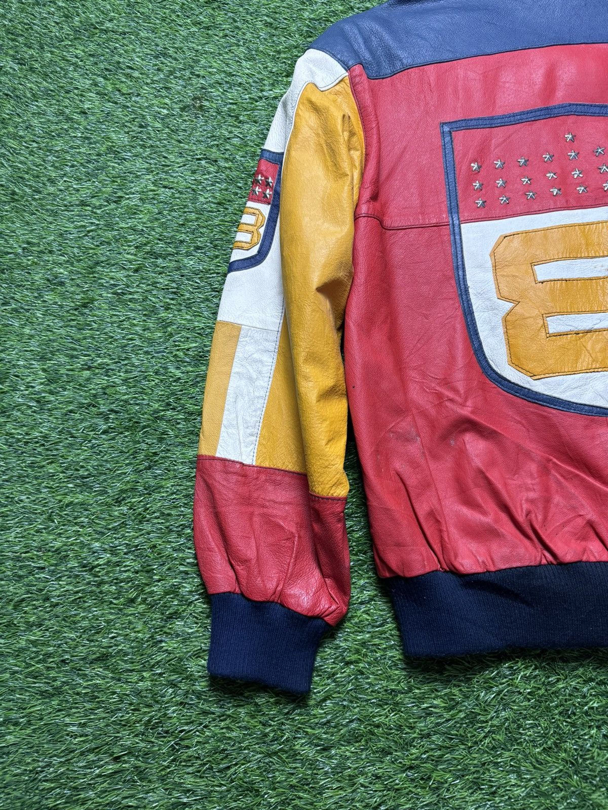 Vintage vintage Acetate jacket - DAKOTA stud jacket Size US M / EU 48-50 / 2 - 5 Thumbnail