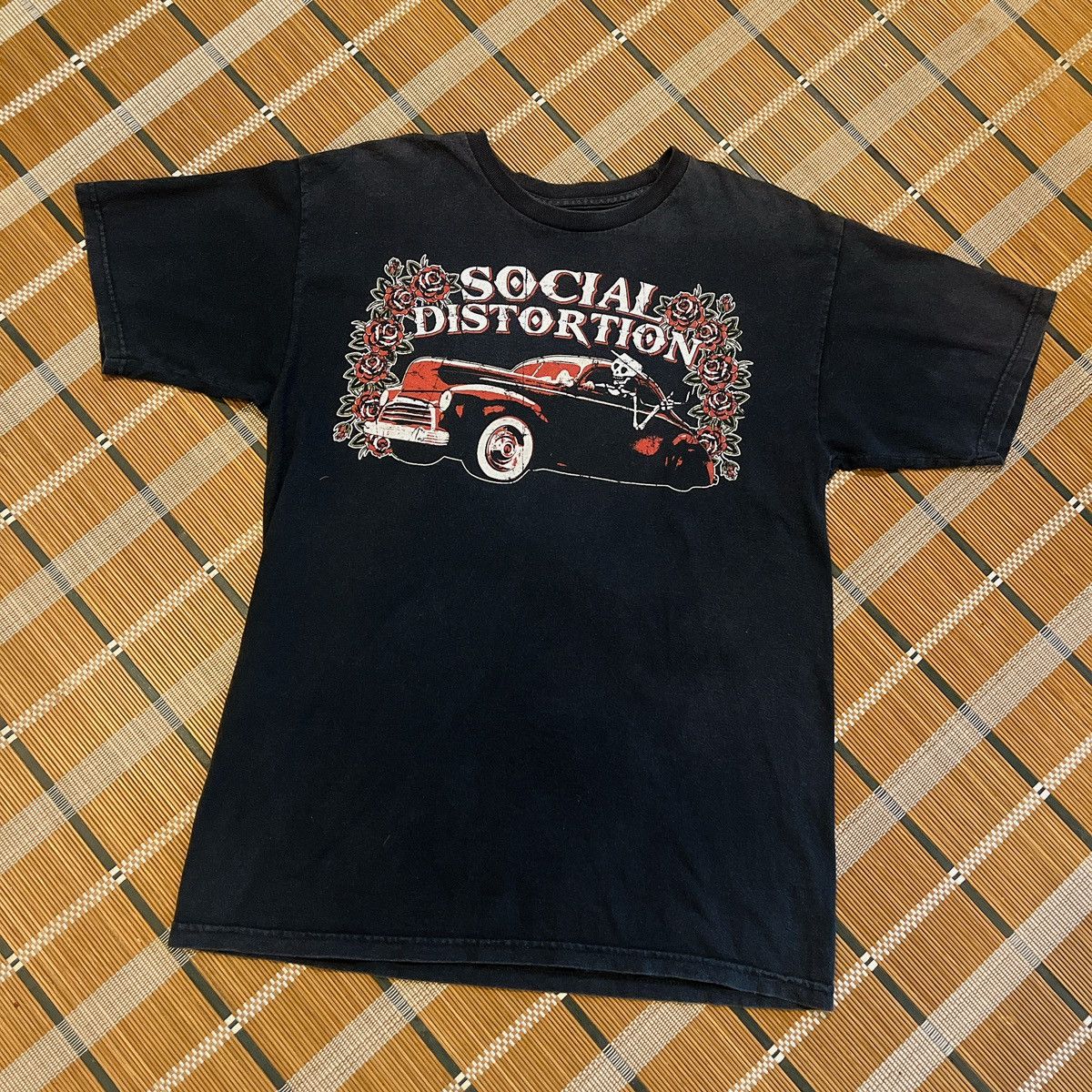 Band Tees × Vintage VTG90’s Social Distortion Cadillac Size US M / EU 48-50 / 2 - 1 Thumbnail