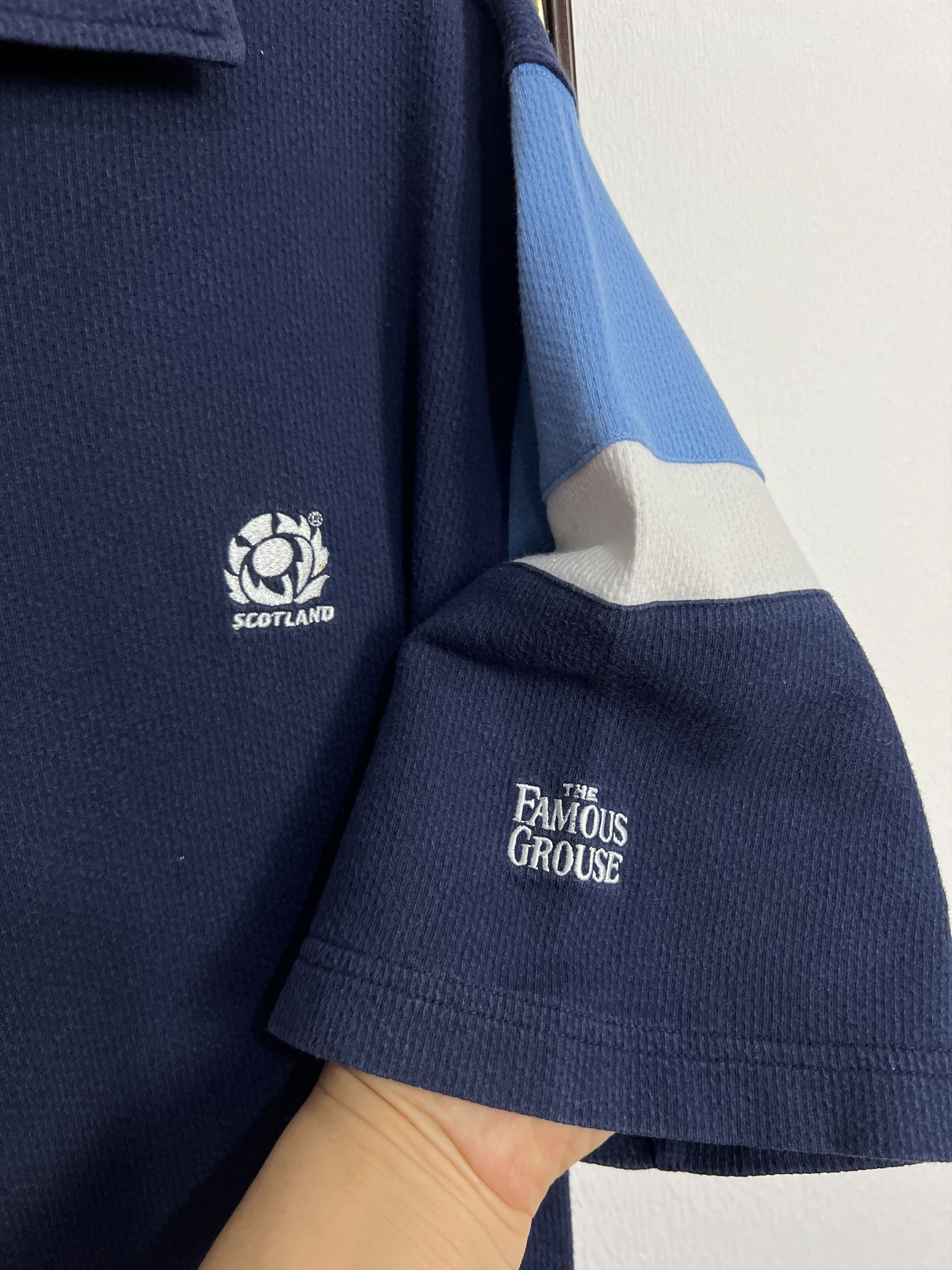 Vintage Canterbury Scotland Rugby Union Jersey Polo Trikot