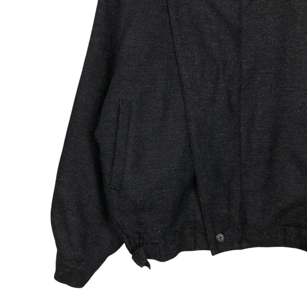 Japanese Brand 📌Vintage Wool Bomber Jacket Unbranded Issey Miyake Size US M / EU 48-50 / 2 - 5 Thumbnail