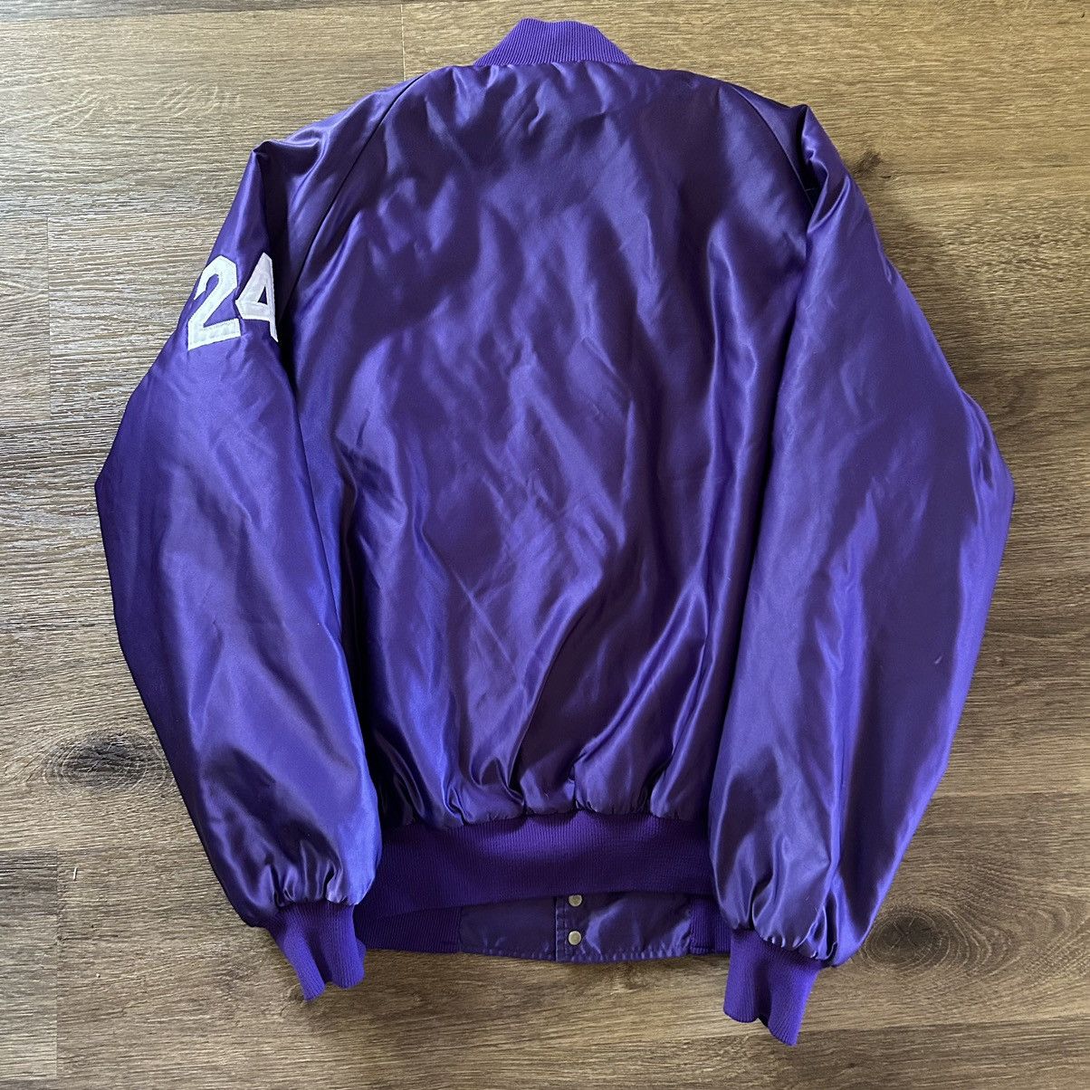 Starter Vtg 80s Griffey Jr satin jacket Size US XXL / EU 58 / 5 - 6 Thumbnail