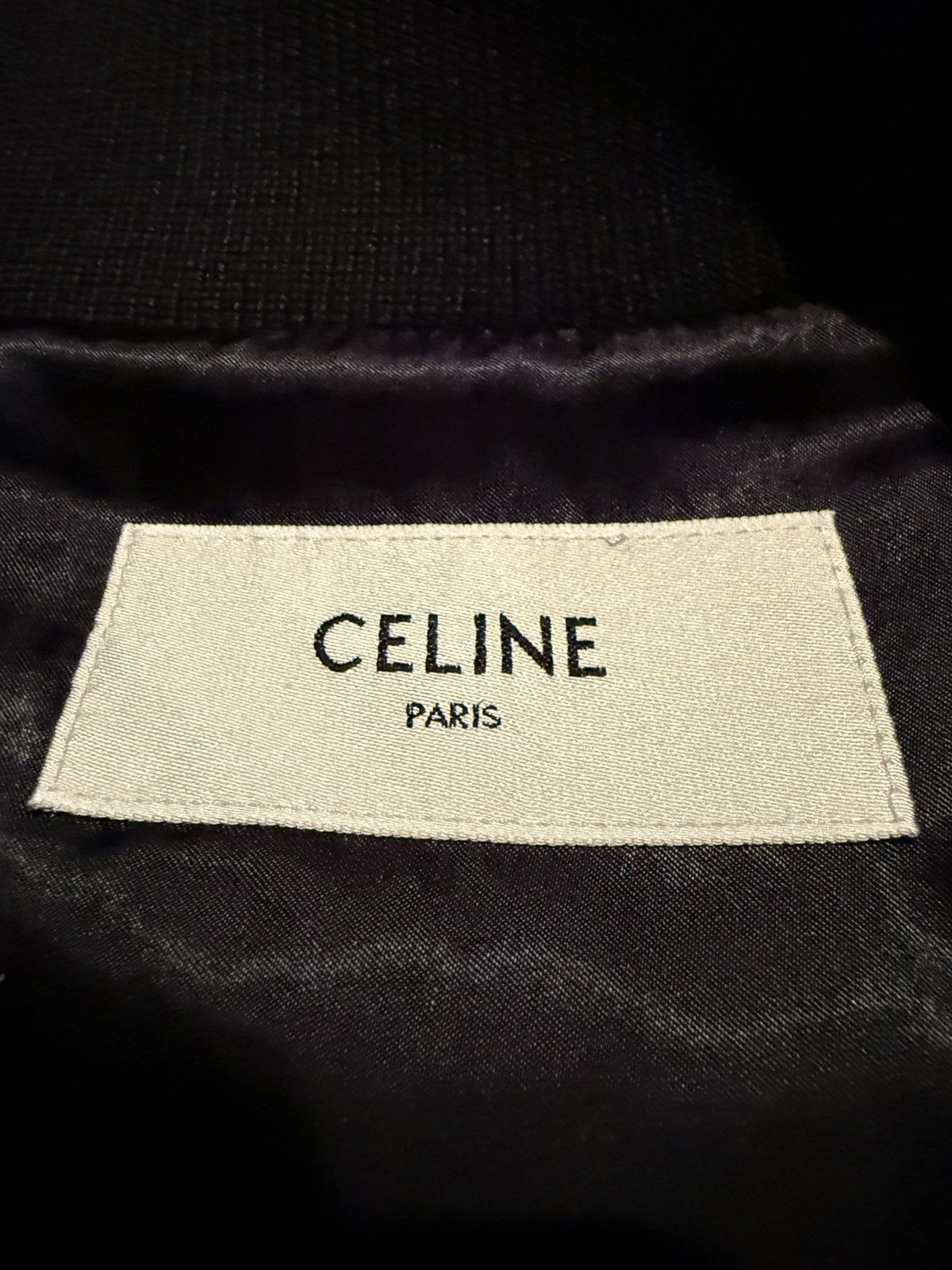 Celine $8.4K 🤑 SS21 Celine leather teddy sequin jacket Hedi Slimane Size US M / EU 48-50 / 2 - 21 Thumbnail