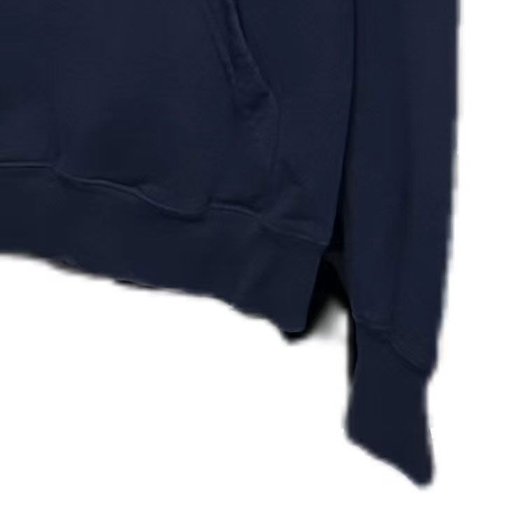 Balenciaga o1la1rc1a0425 Destroyed Hoodie in Marine Size US XS / EU 42 / 0 - 5 Thumbnail