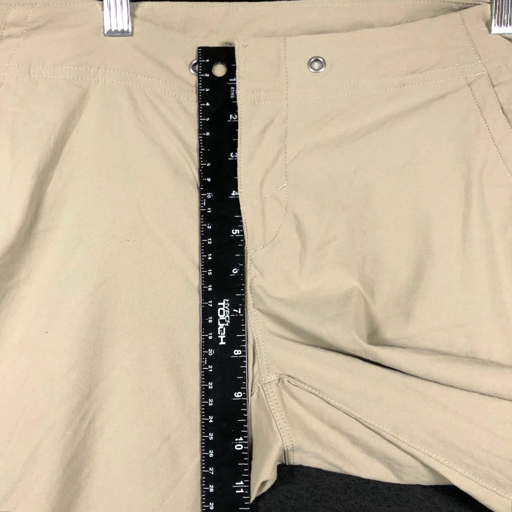 Vintage Columbia Womens Pants Tan Omni Repellency Lined Capri Athletic Stretch 10x18L Size 32" / US 10 / IT 46 - 7 Thumbnail