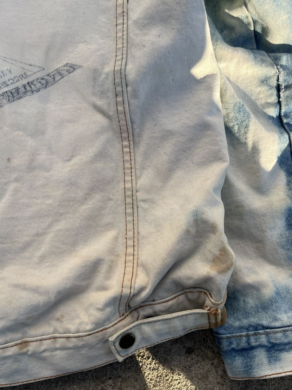Quiksilver 80s Saugatuck x Quicksilver Bootleg Surf Jean Jacket Vintage Size US M / EU 48-50 / 2 - 11 Thumbnail