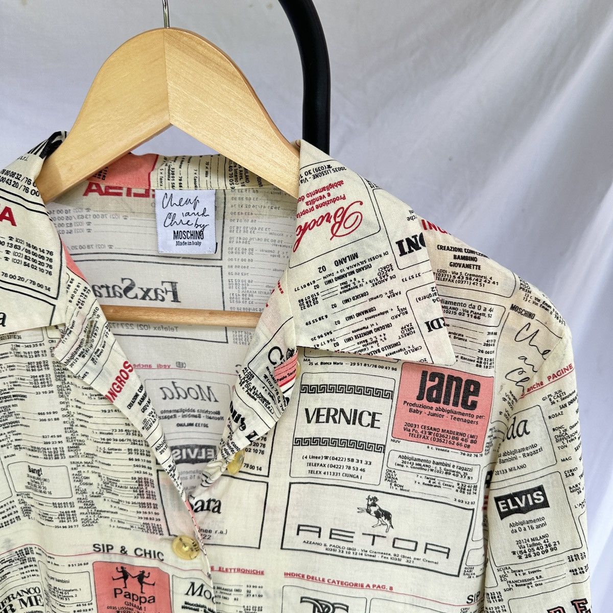 Moschino Vintage Moschino Blouse Size M / US 6-8 / IT 42-44 - 2 Thumbnail